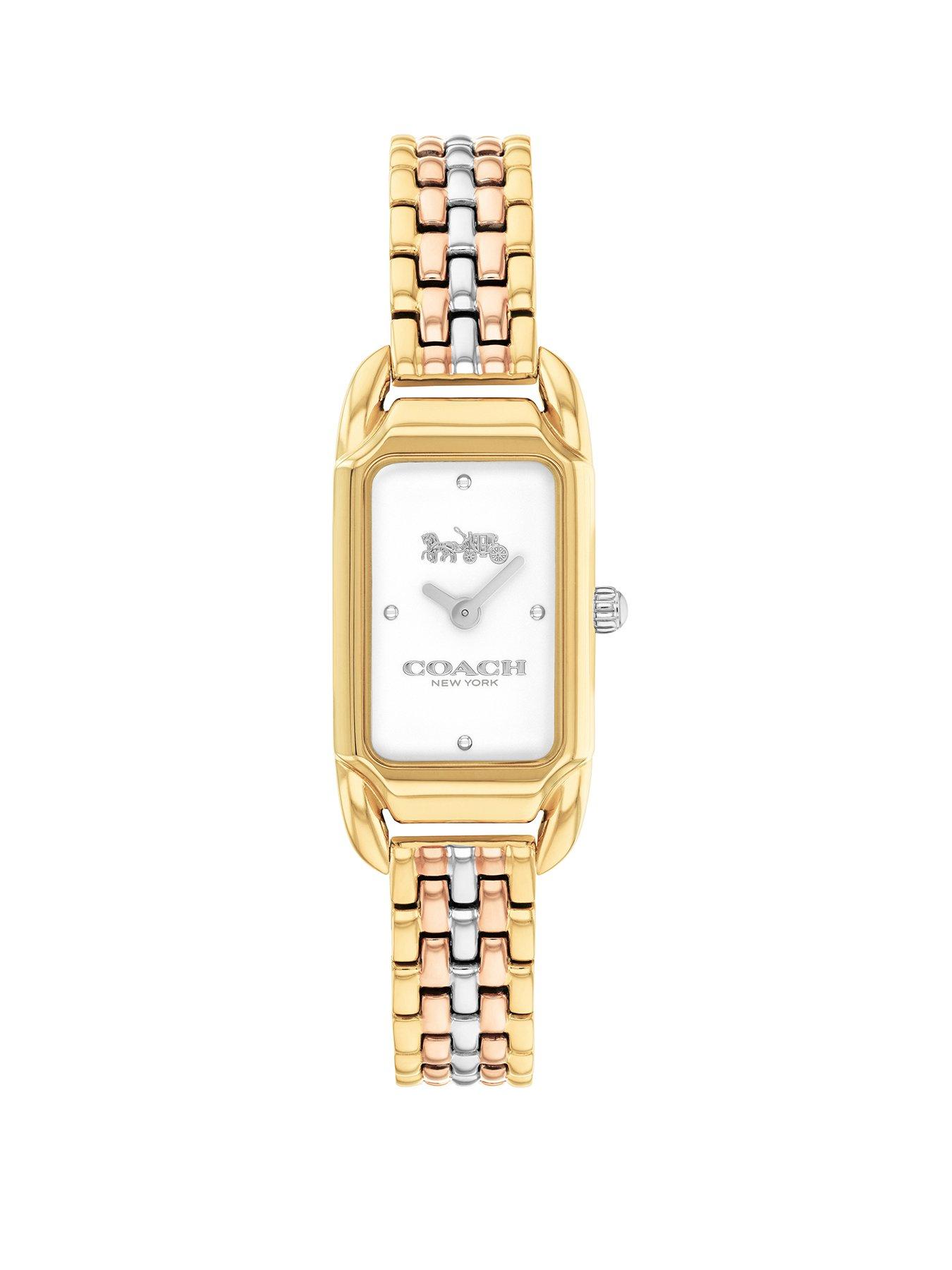 coach-coach-ladies-cadie-tri-tone-bracelet-watch
