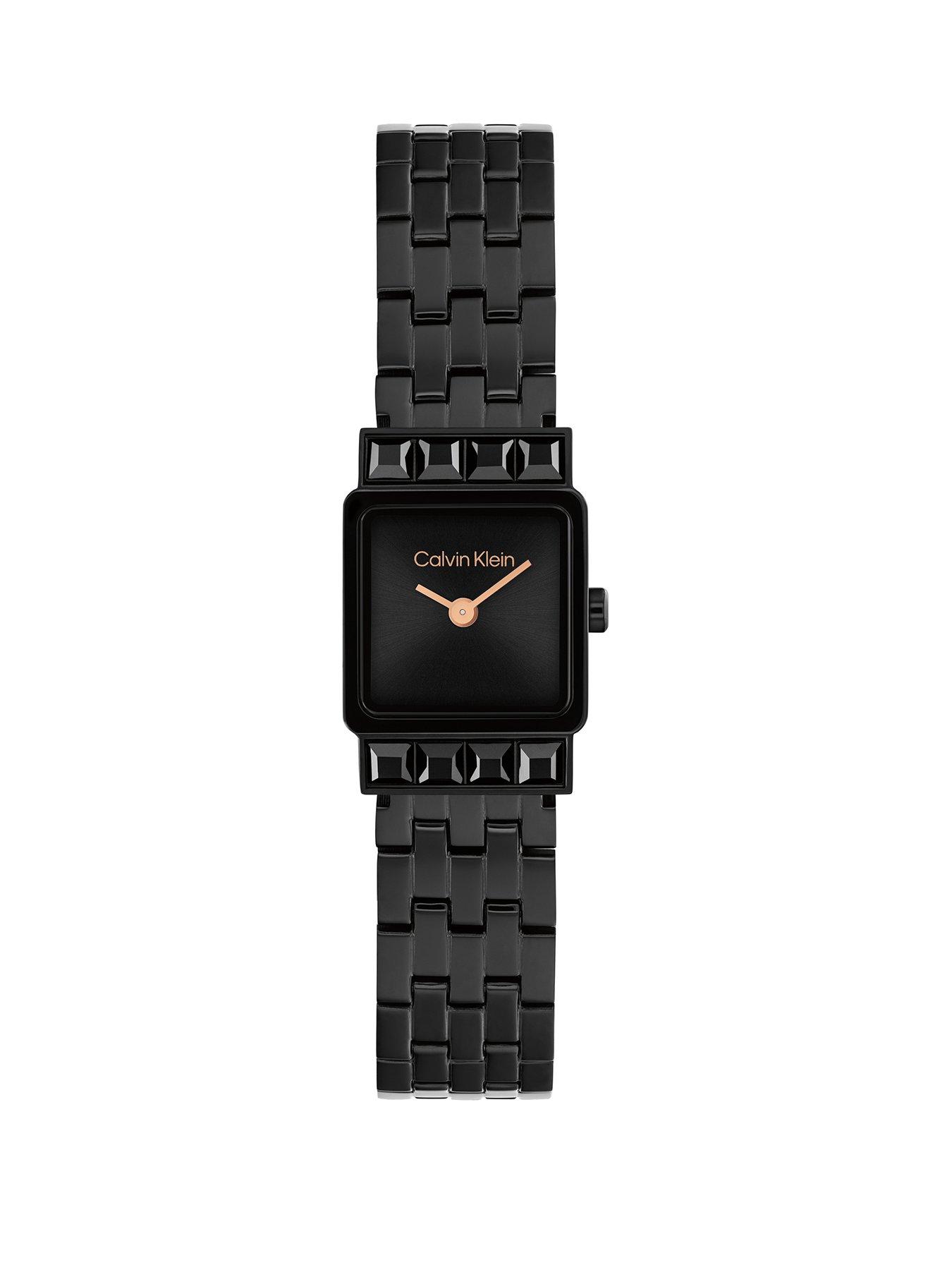 Calvin Klein Women's Ck Poise IP Watch - Black