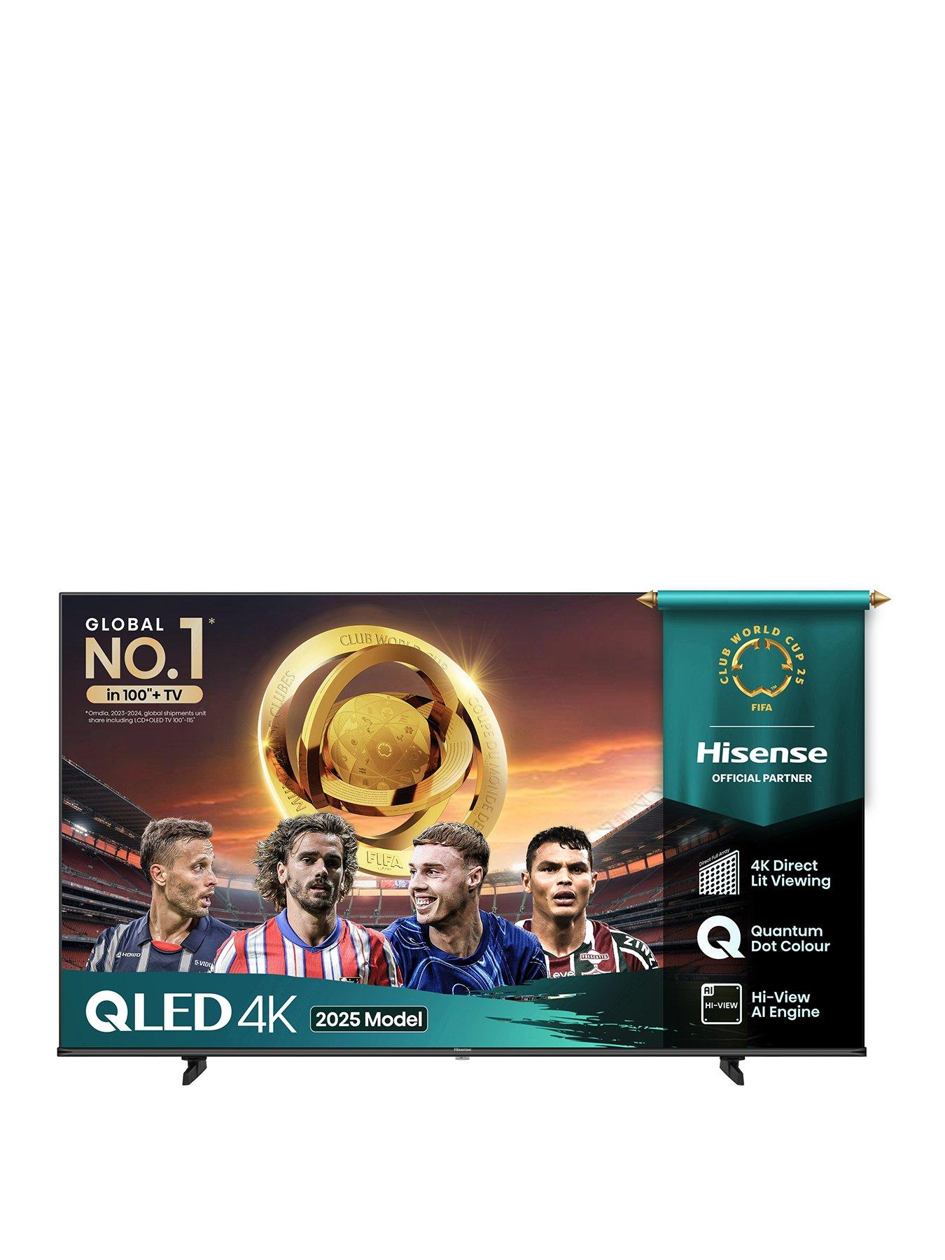 undefined Hisense 85" E7QTUK QLED Smart AI TV with Freely