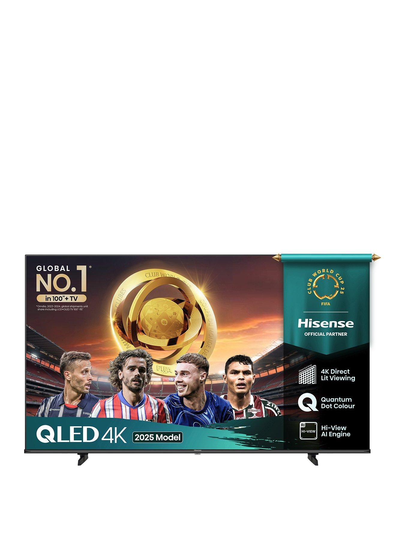 Hisense 75" E7QTUK QLED Smart AI TV with Freely