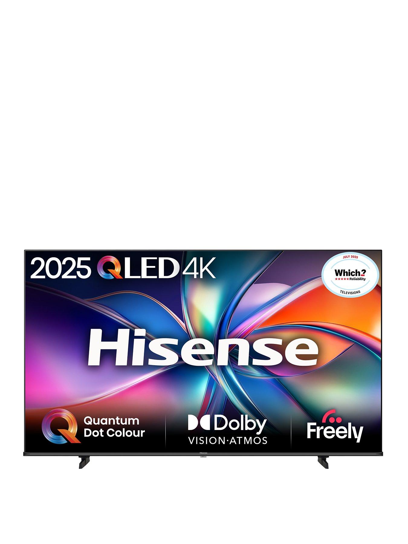 Hisense 65" 65E7QTUK QLED Smart AI TV with Freely