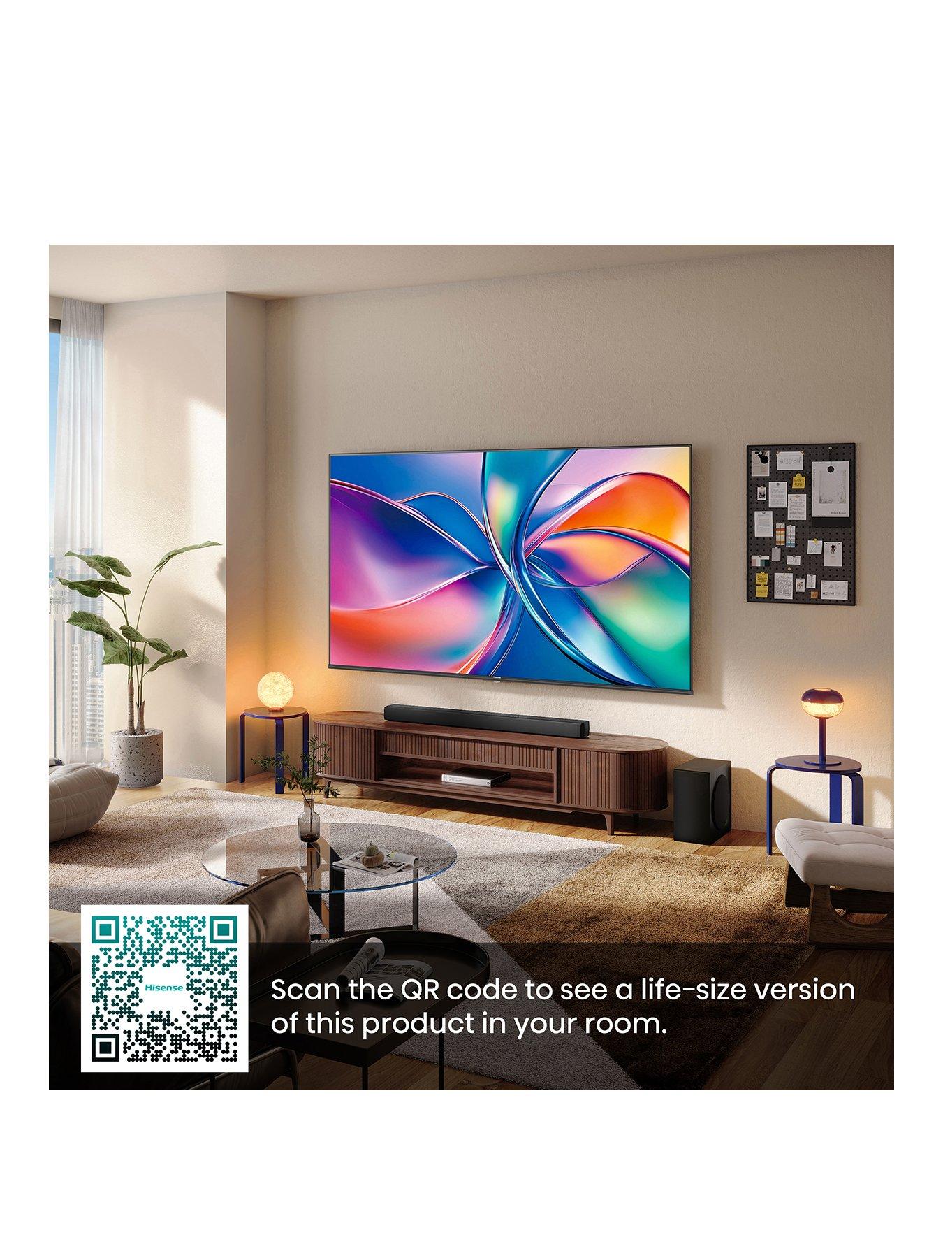 Image 2 of 7 of Hisense Hisense 65" E7QTUK QLED Smart AI TV with Freely