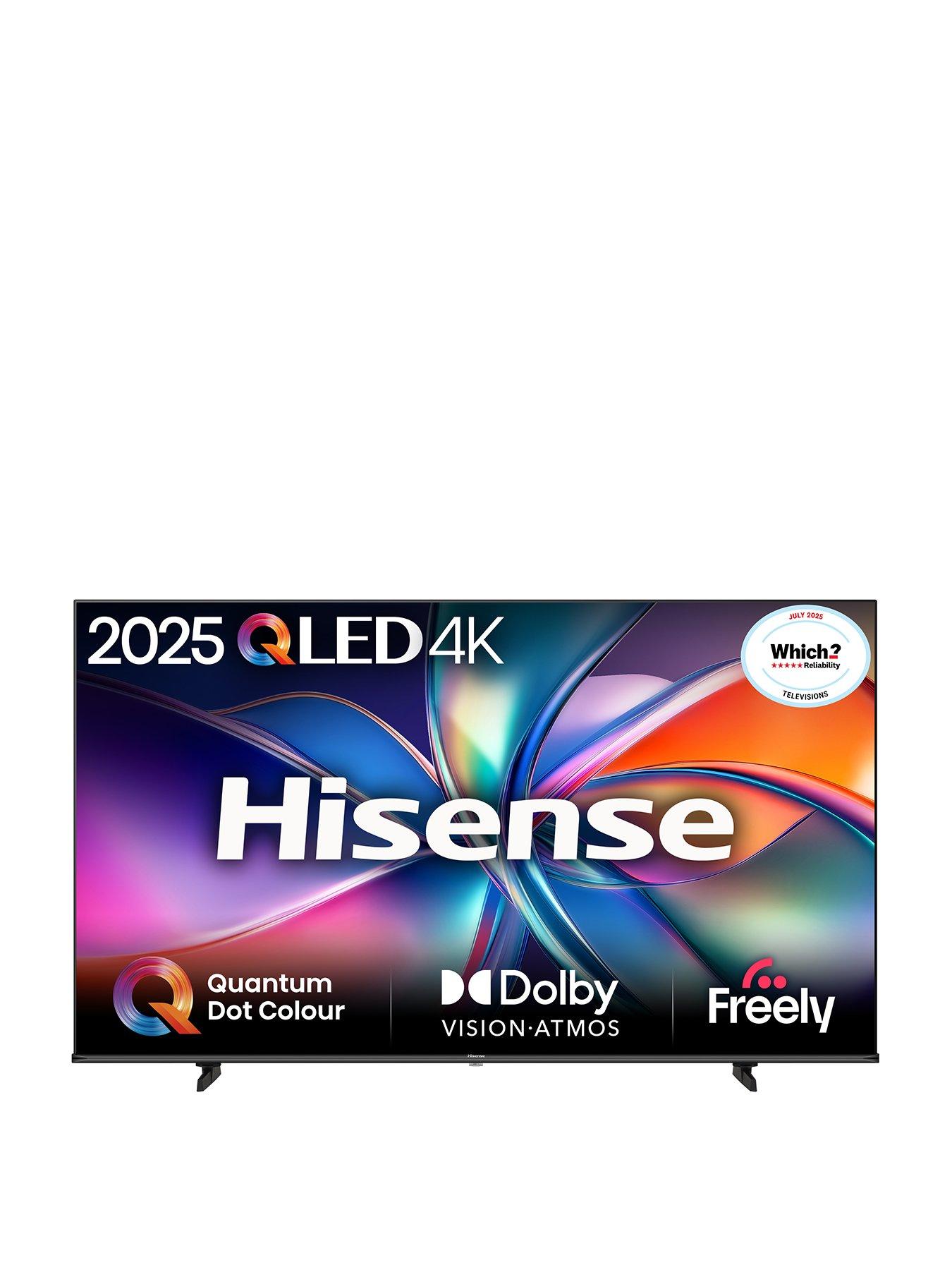 Hisense Hisense E7Q 55" 4K QLED Smart AI TV with Freely - 55E7QTUK