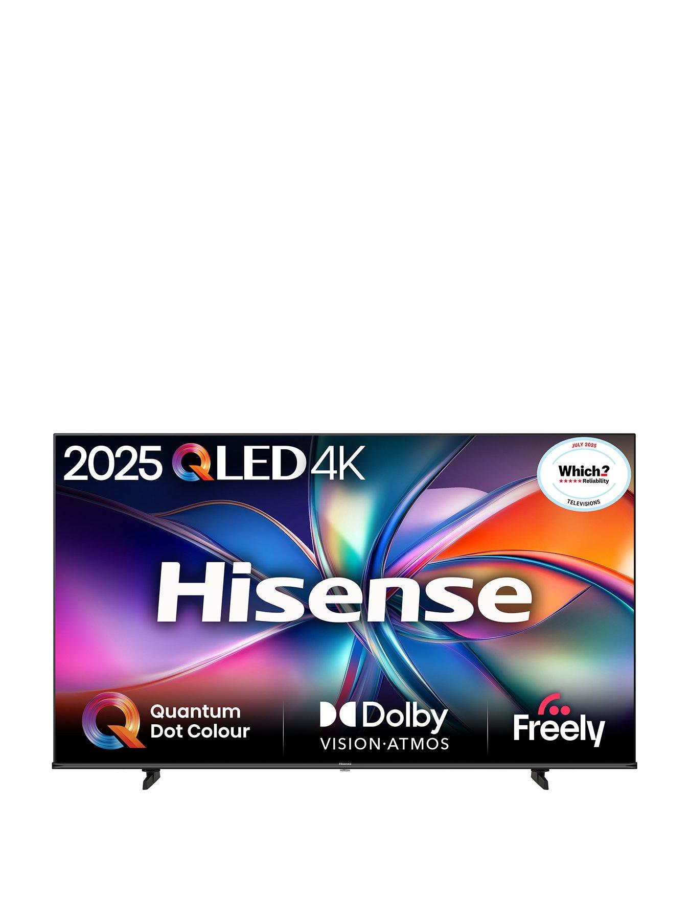 Hisense Hisense E7Q 50" 4K QLED Smart AI TV with Freely - 50E7QTUK