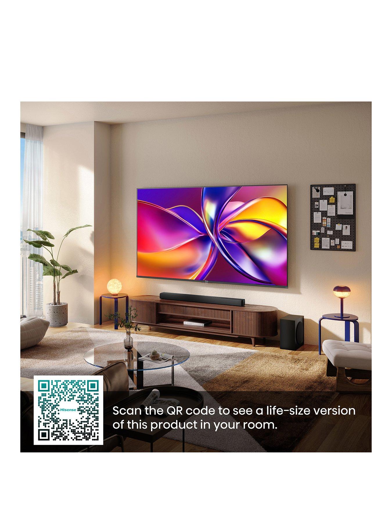 Image 2 of 7 of Hisense E78QTUK 43-inch&nbsp;QLED 4K&nbsp;Smart AI TV with Freely