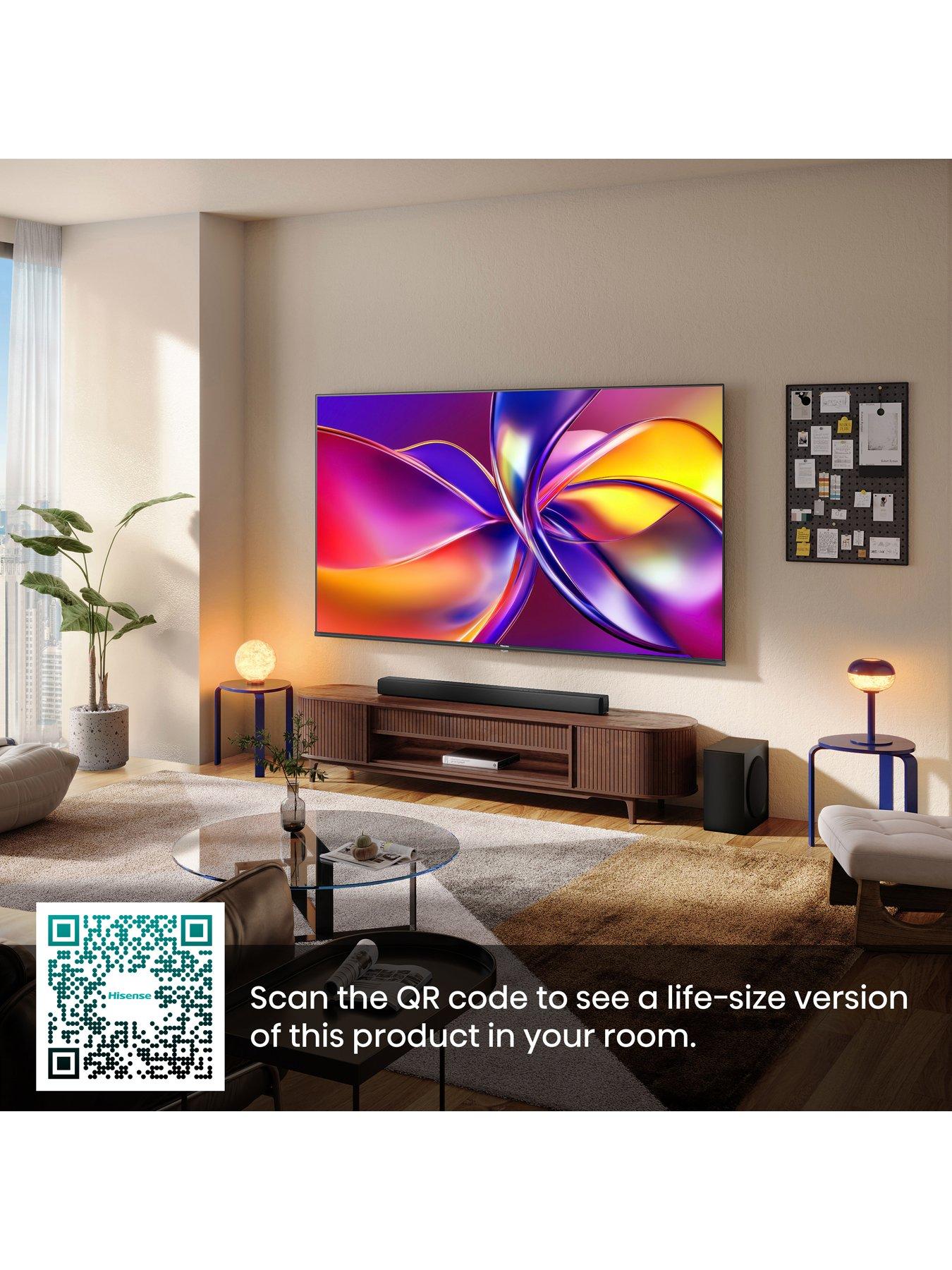 Image 3 of 7 of Hisense Hisense E7Q 43" 4K QLED Smart AI TV with Freely - 43E7QTUK