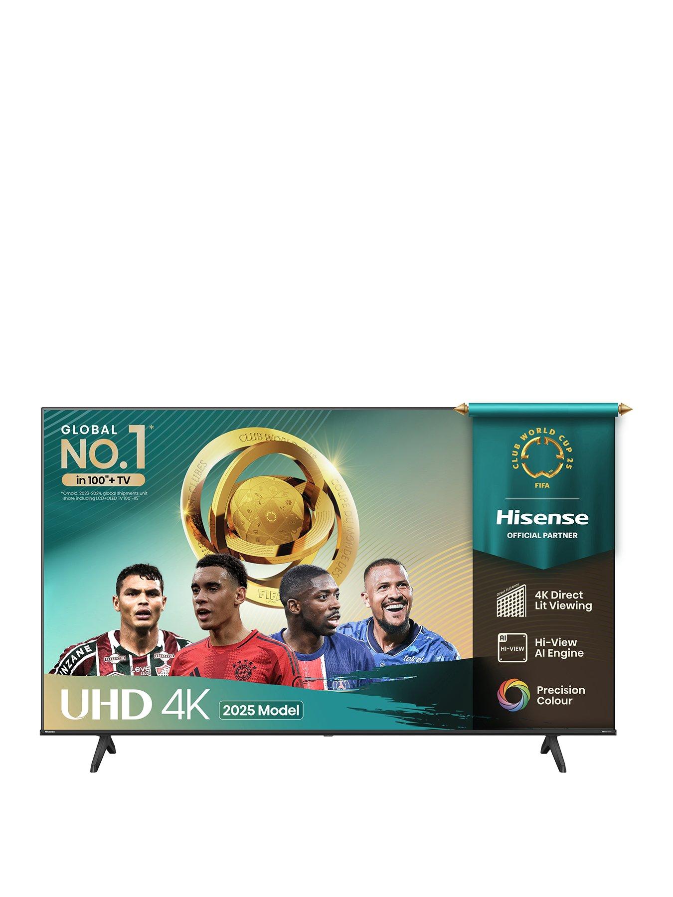undefined Hisense 75" A6QTUK 4K Ultra HD Smart TV with Freely