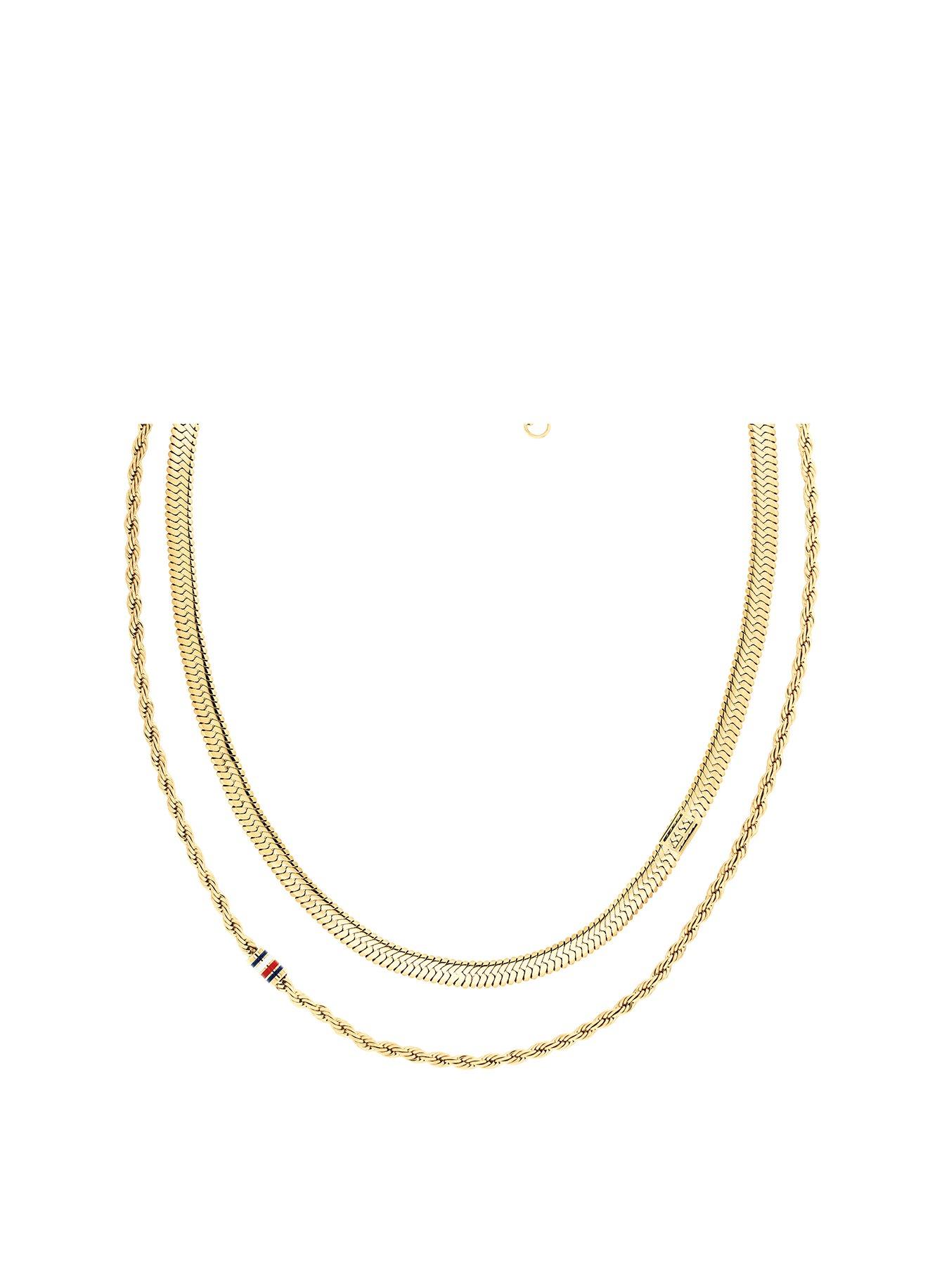 tommy-hilfiger-tommy-hilfiger-womens-gold-plated-layered-necklace