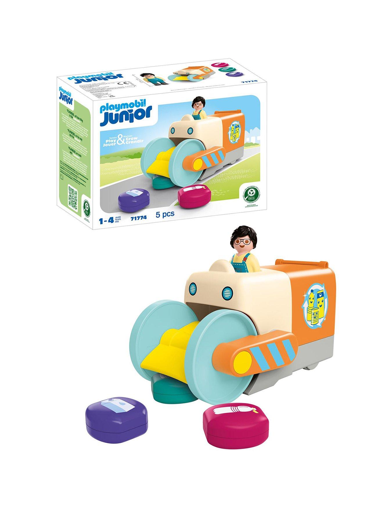 Playmobil PLAYMOBIL 71774 JUNIOR: Push and Grab Rubbish Collector
