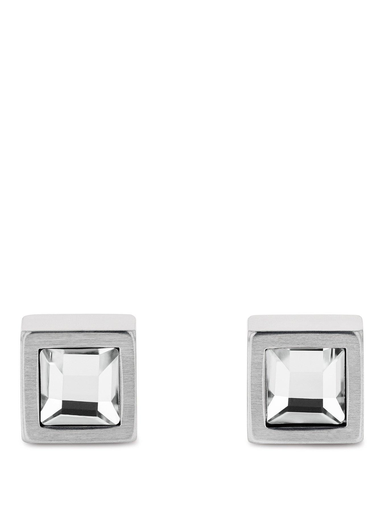 Calvin Klein Men's CK Essential Links Stainless Steel Earrings