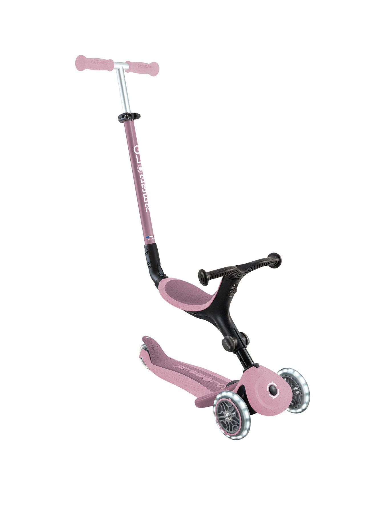 GLOBBER Go Up Active Lights Scooter - Berry