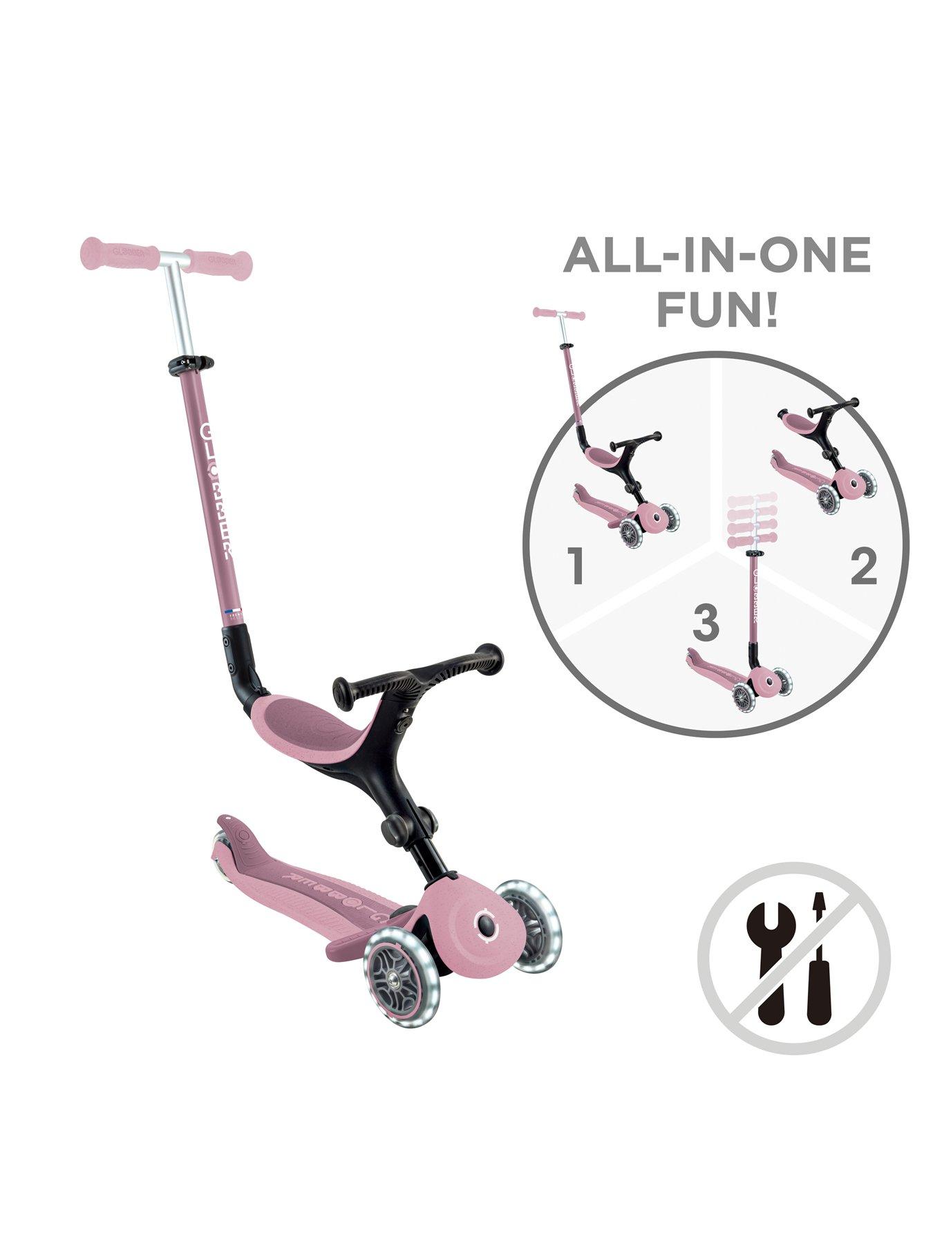Image 7 of 7 of GLOBBER Go Up Active Lights Scooter - Berry