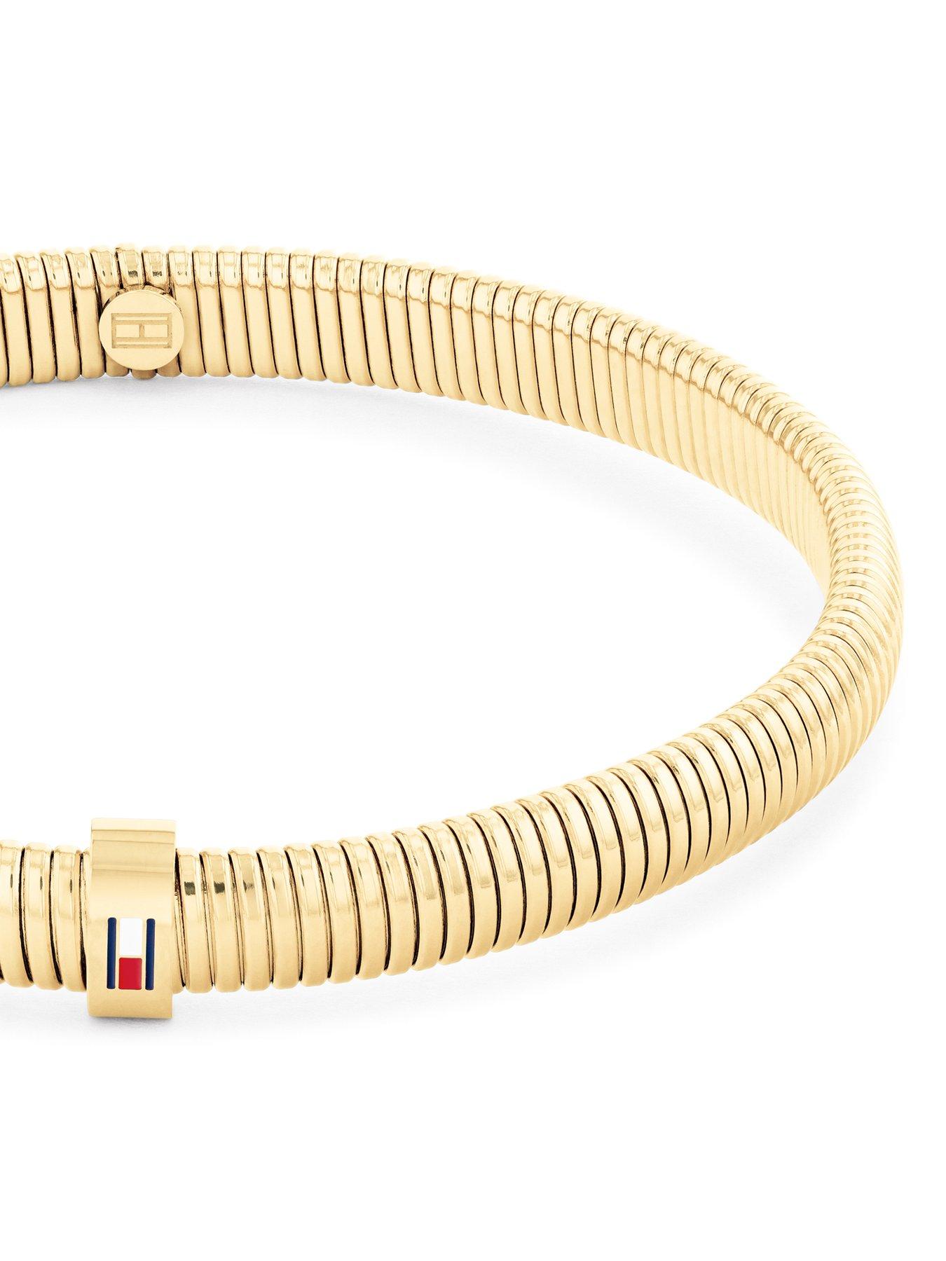 tommy-hilfiger-womens-plated-stretch-bracelet-goldstillFront