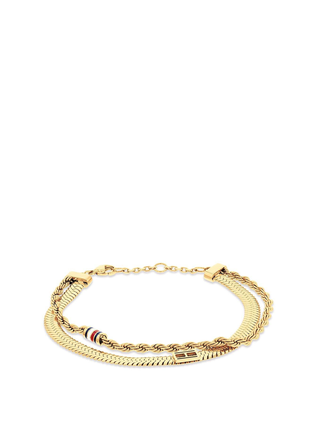 tommy-hilfiger-womens-layered-bracelet-gold