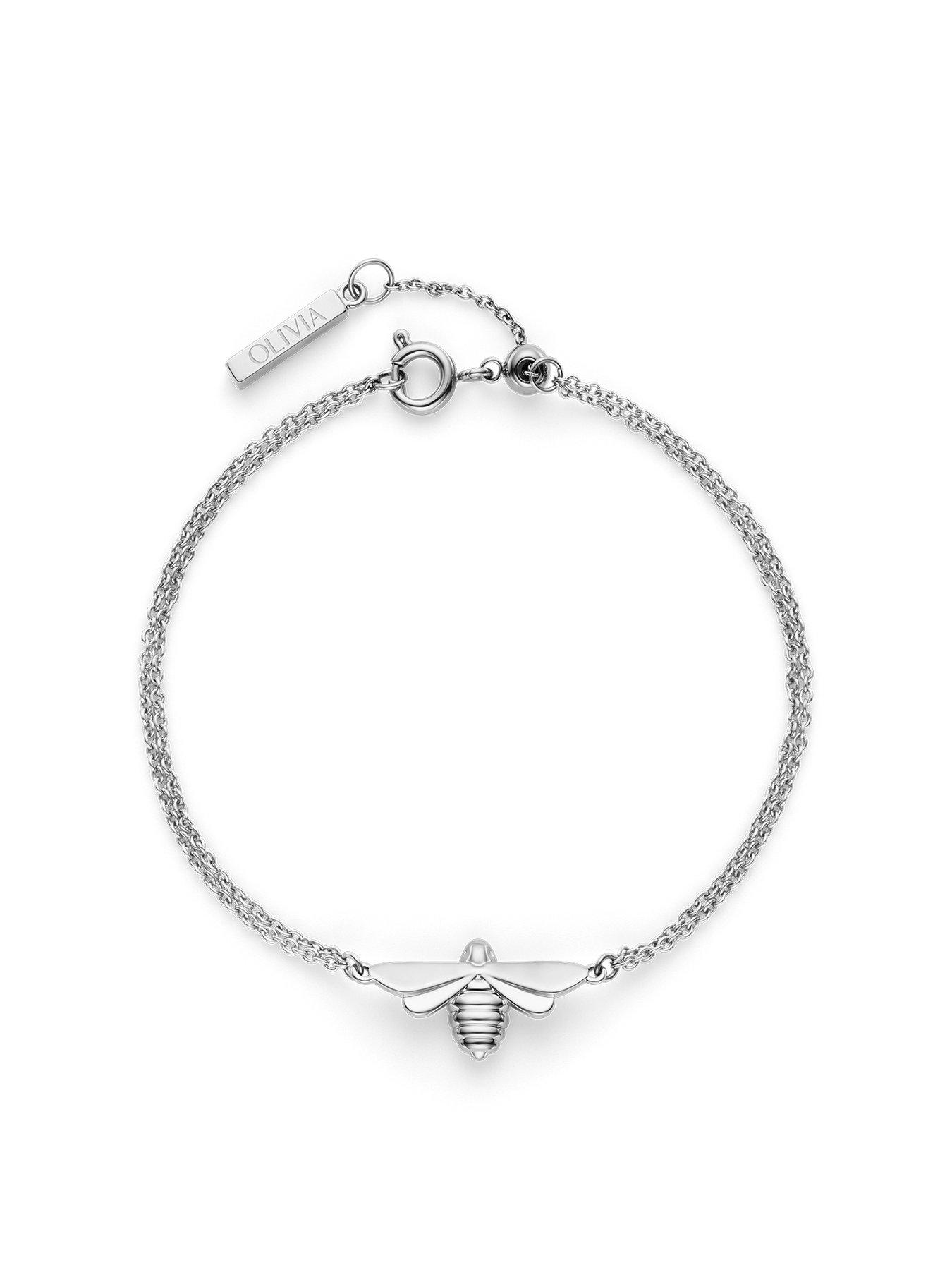 Olivia Burton Olivia Burton Honey Bee Stainless Steel Bracelet