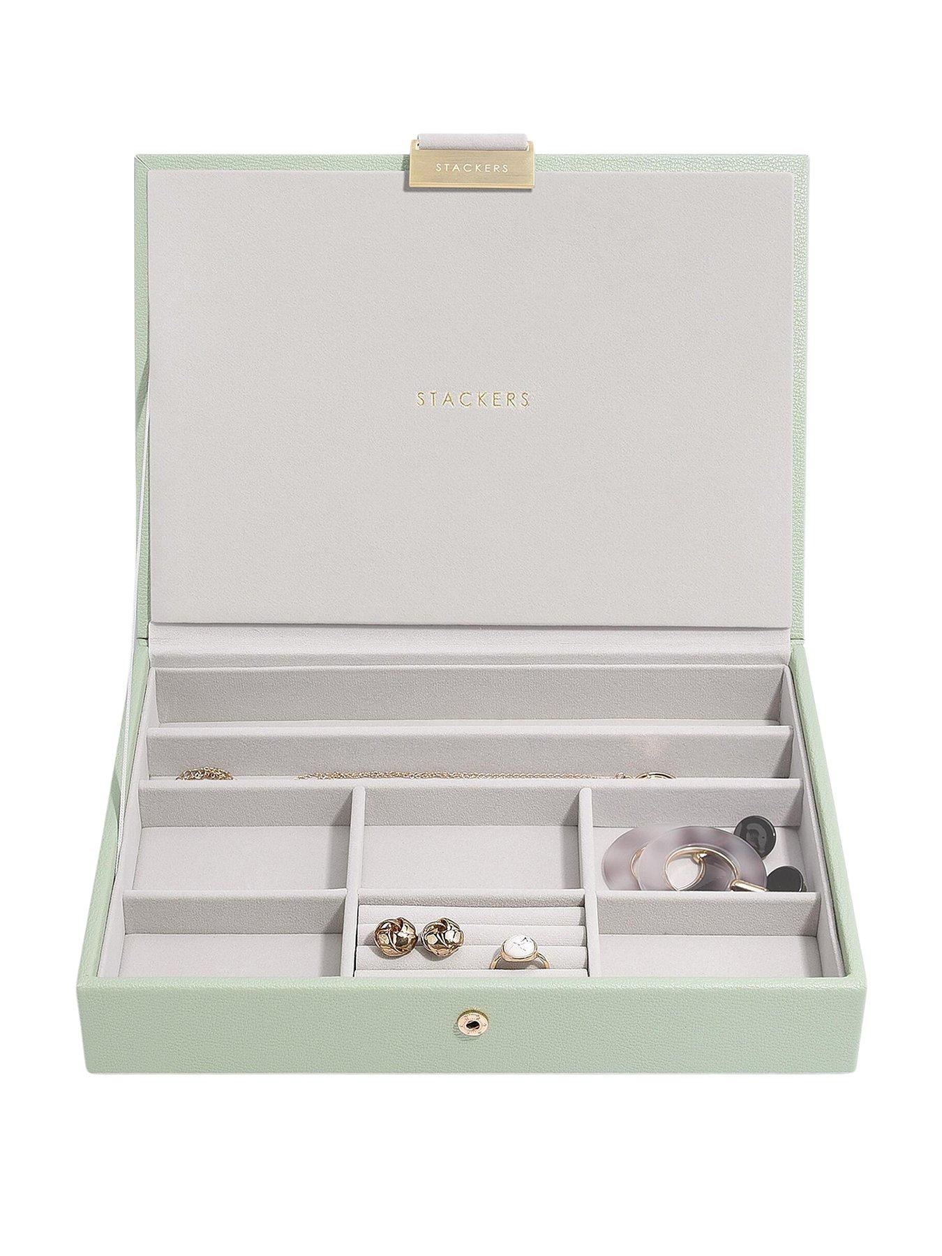 Stackers Classic Jewellery Box Lid - Sage Green