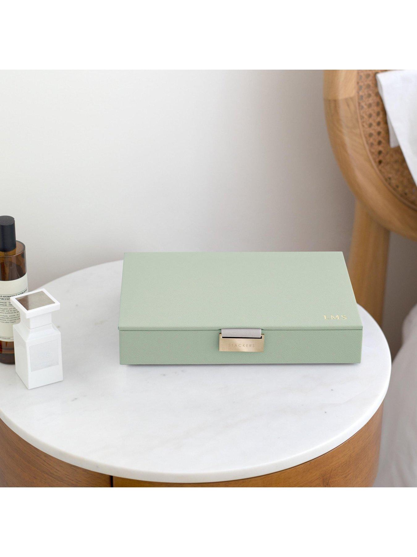 Image 3 of 3 of Stackers Classic Jewellery Box Lid - Sage Green