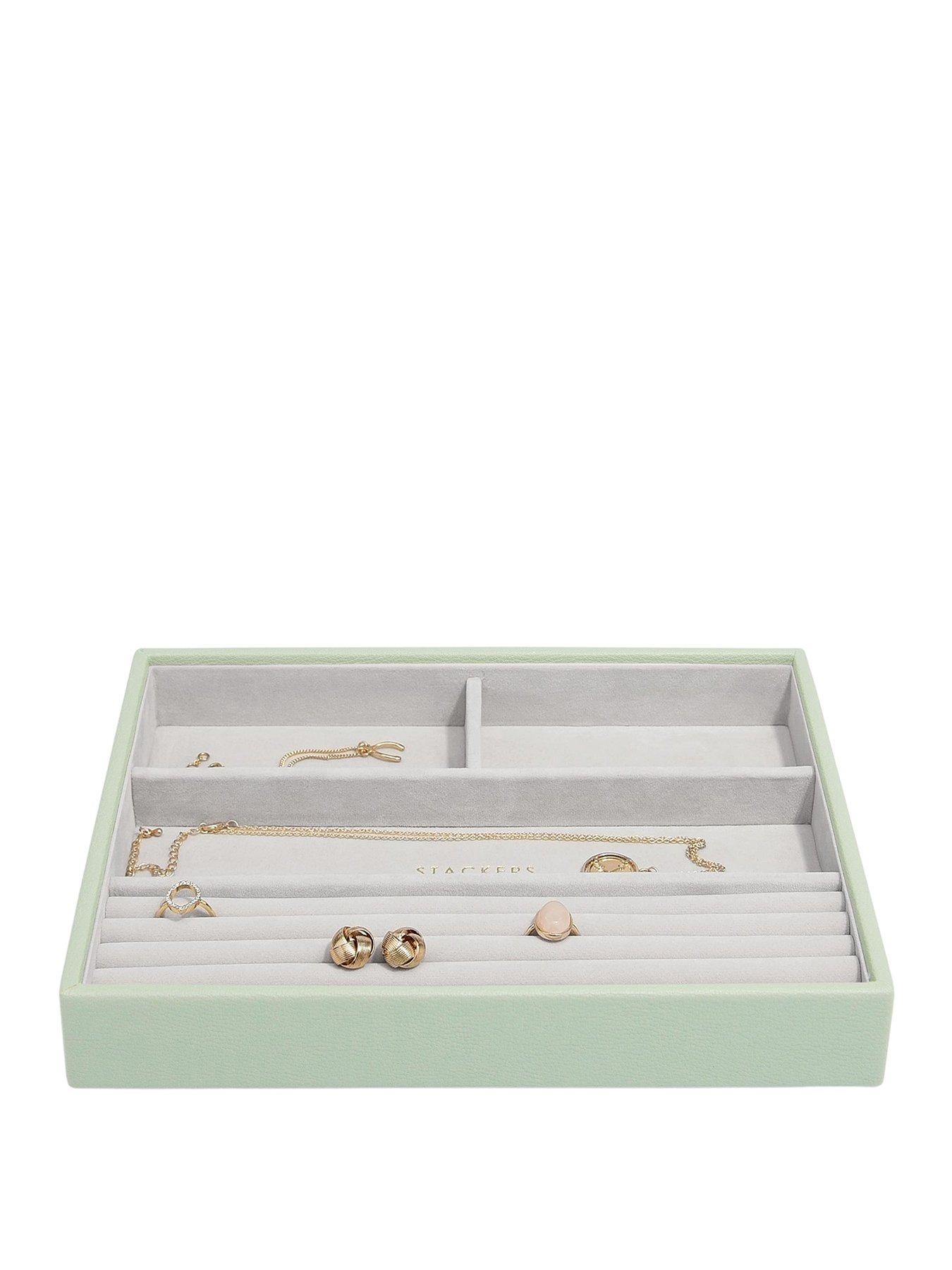 Stackers Classic Ring  &  Bracelets Layer - Sage Green