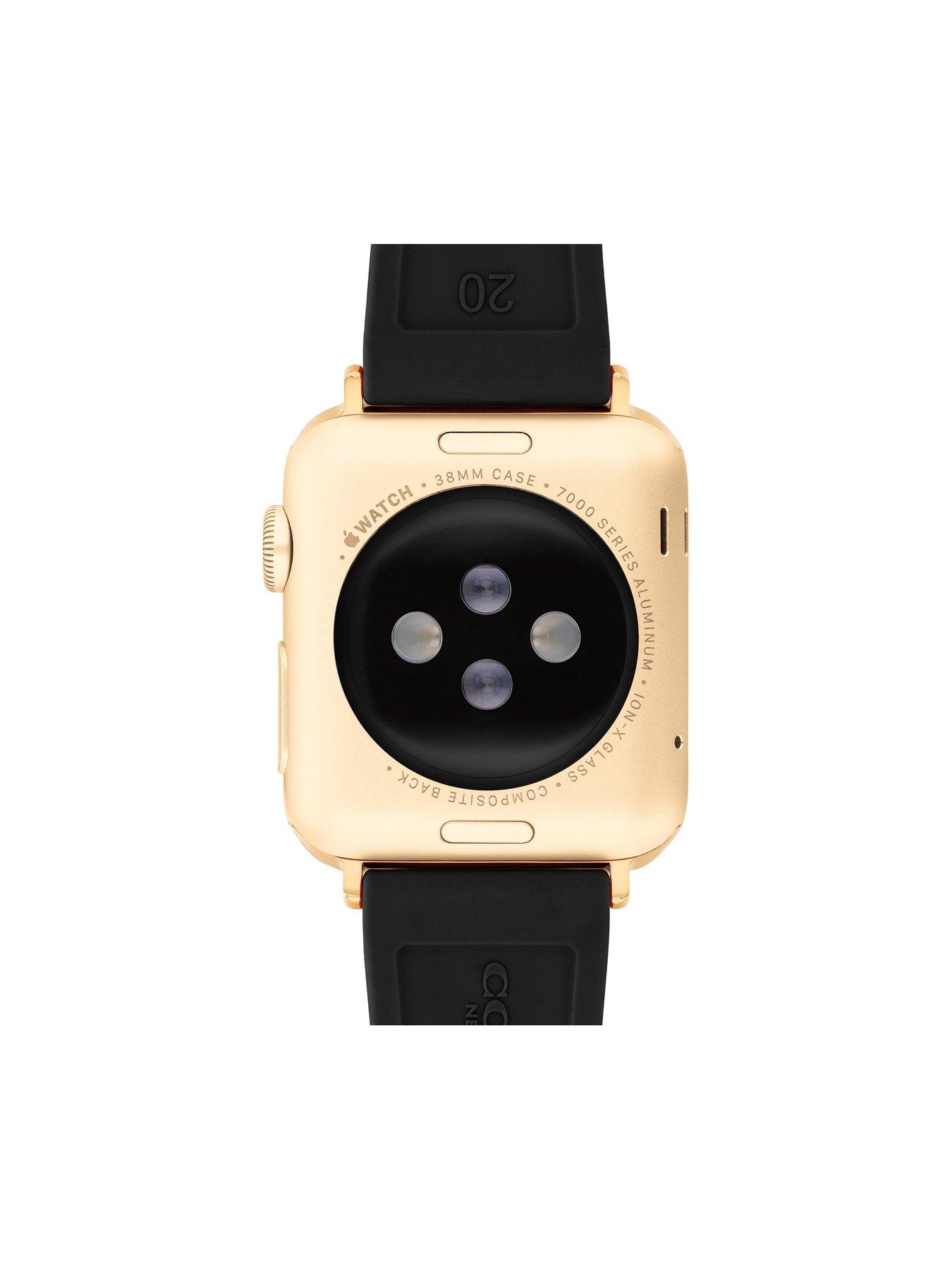 coach-coach-ladies-black-quilted-apple-watch-strapoutfit