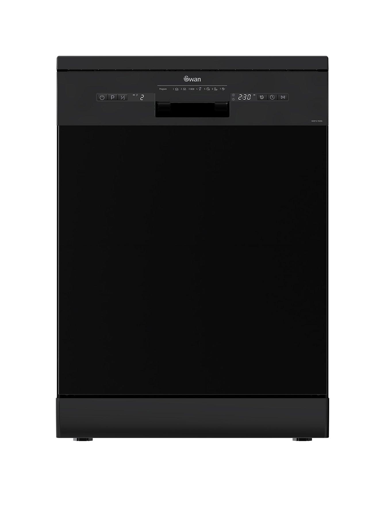 Swan Sdw751170B 14-Place Fullsize Dishwasher - Black