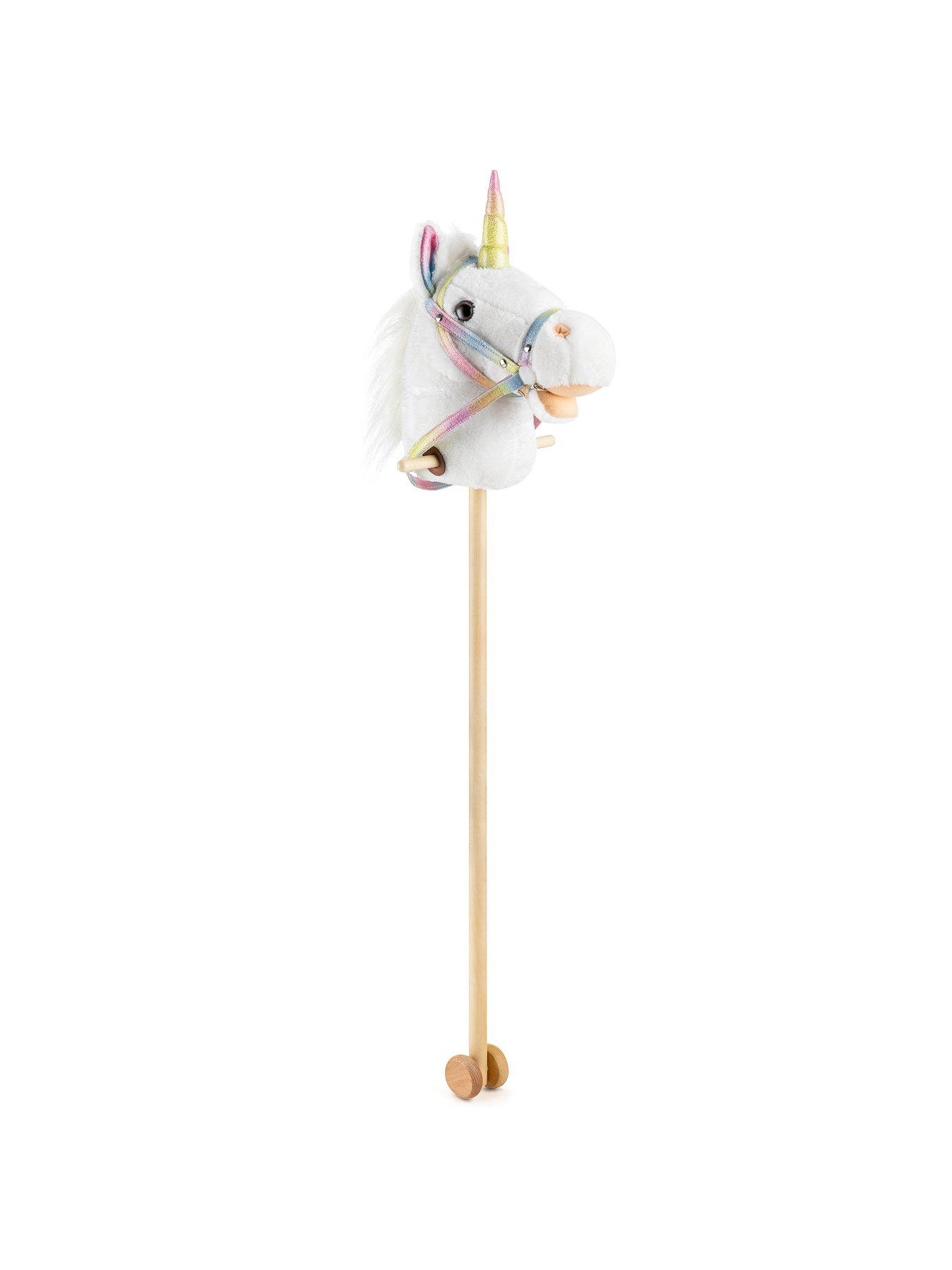 Image 7 of 7 of Toyrific 39" Unicorn Hobby Horse with Sounds
