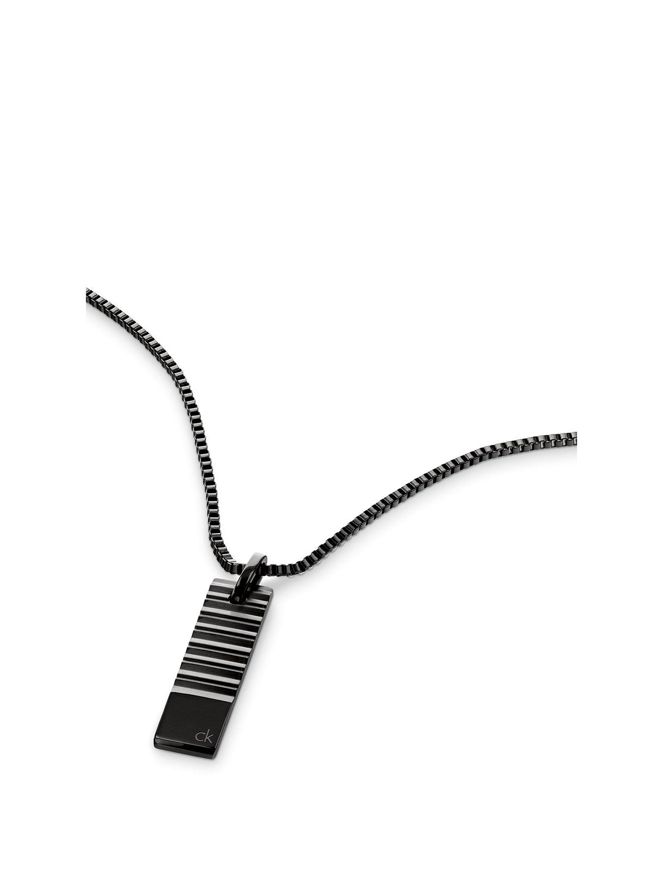 calvin-klein-calvin-klein-mens-ck-parallel-black-ip-necklace