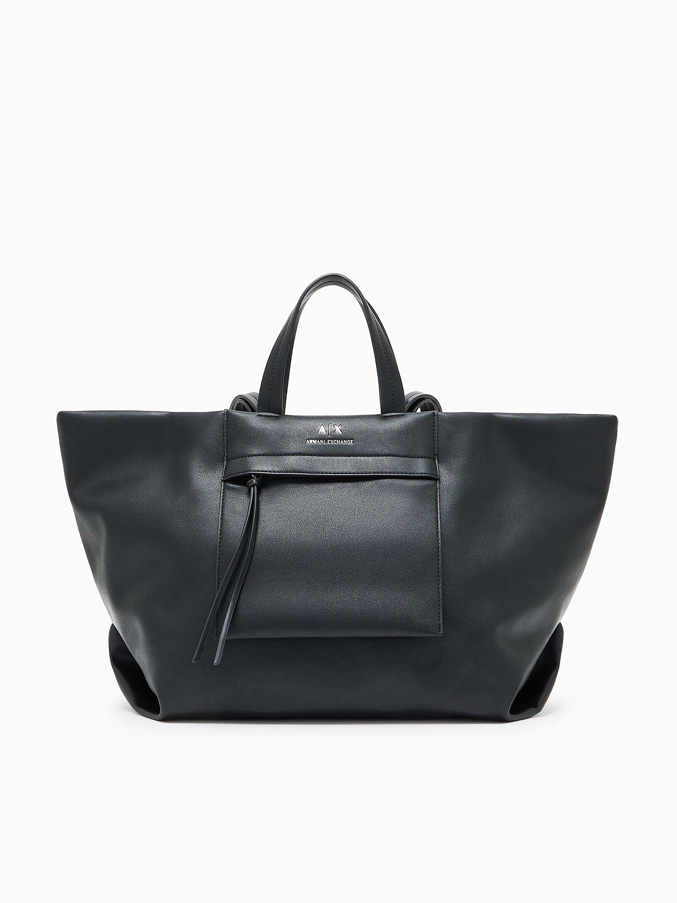 Armani Exchange Shopping Bag - Black