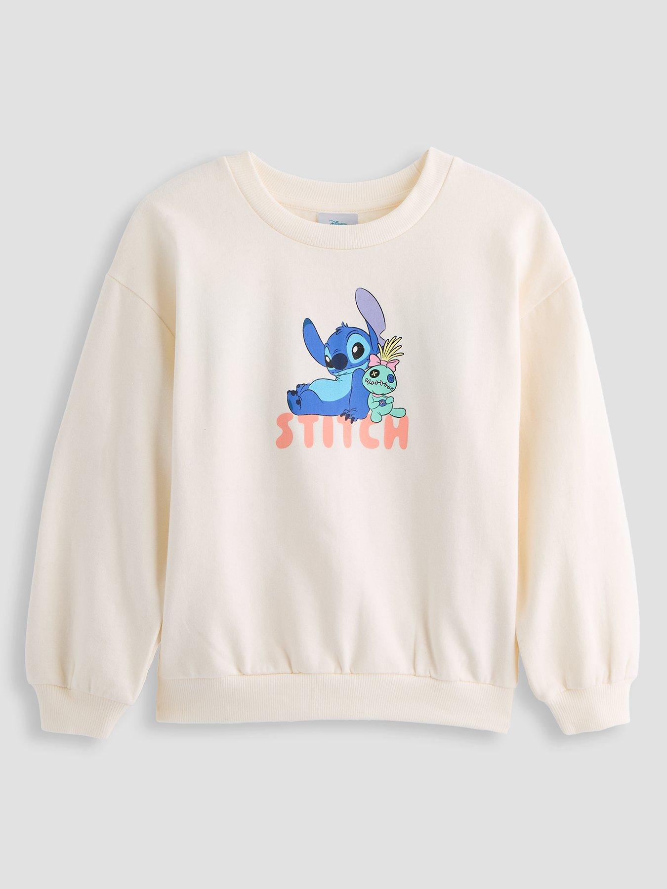 Image 2 of 4 of The Very Collection Stitch Relax Back Print Sweatshirt