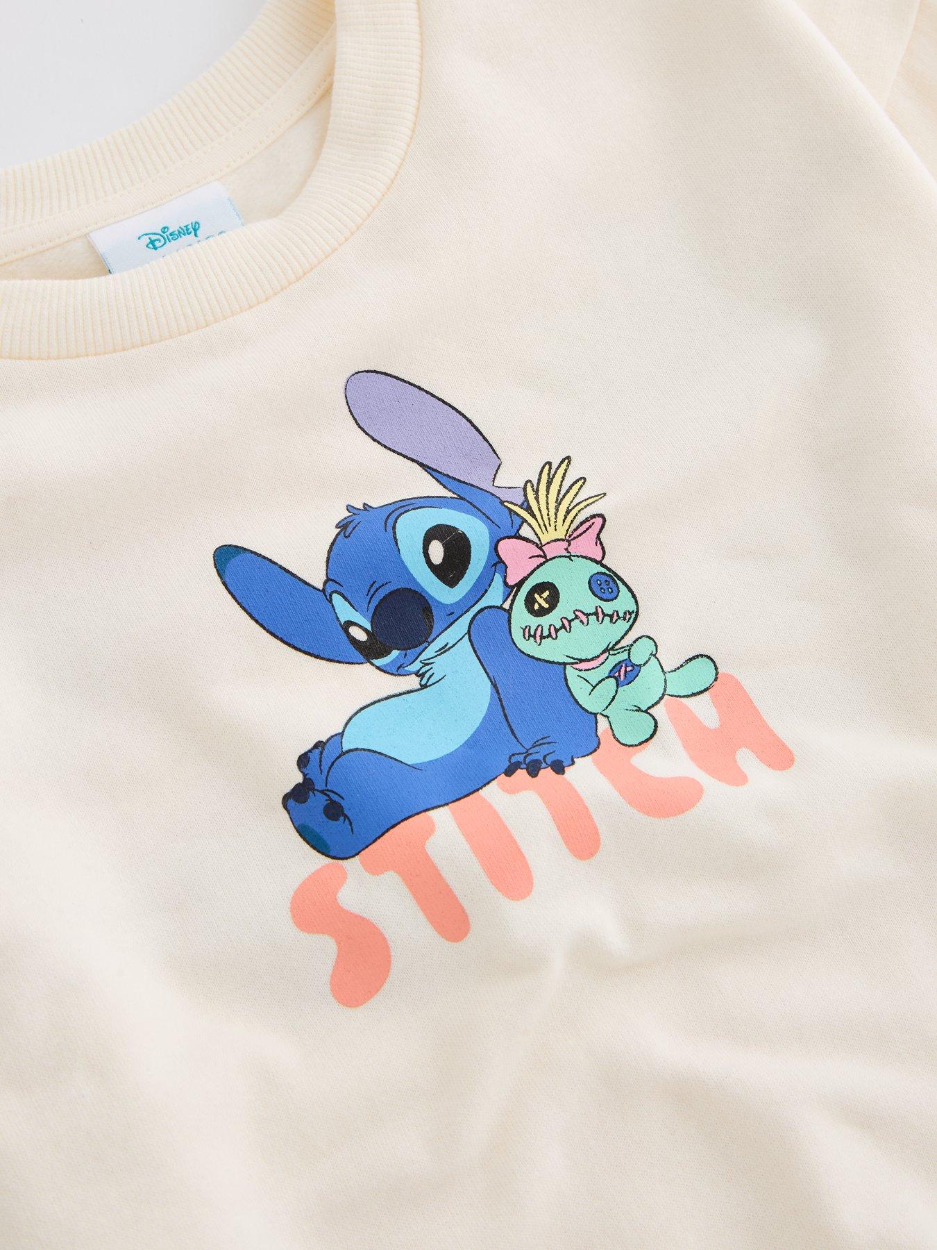 Image 3 of 4 of The Very Collection Stitch Relax Back Print Sweatshirt