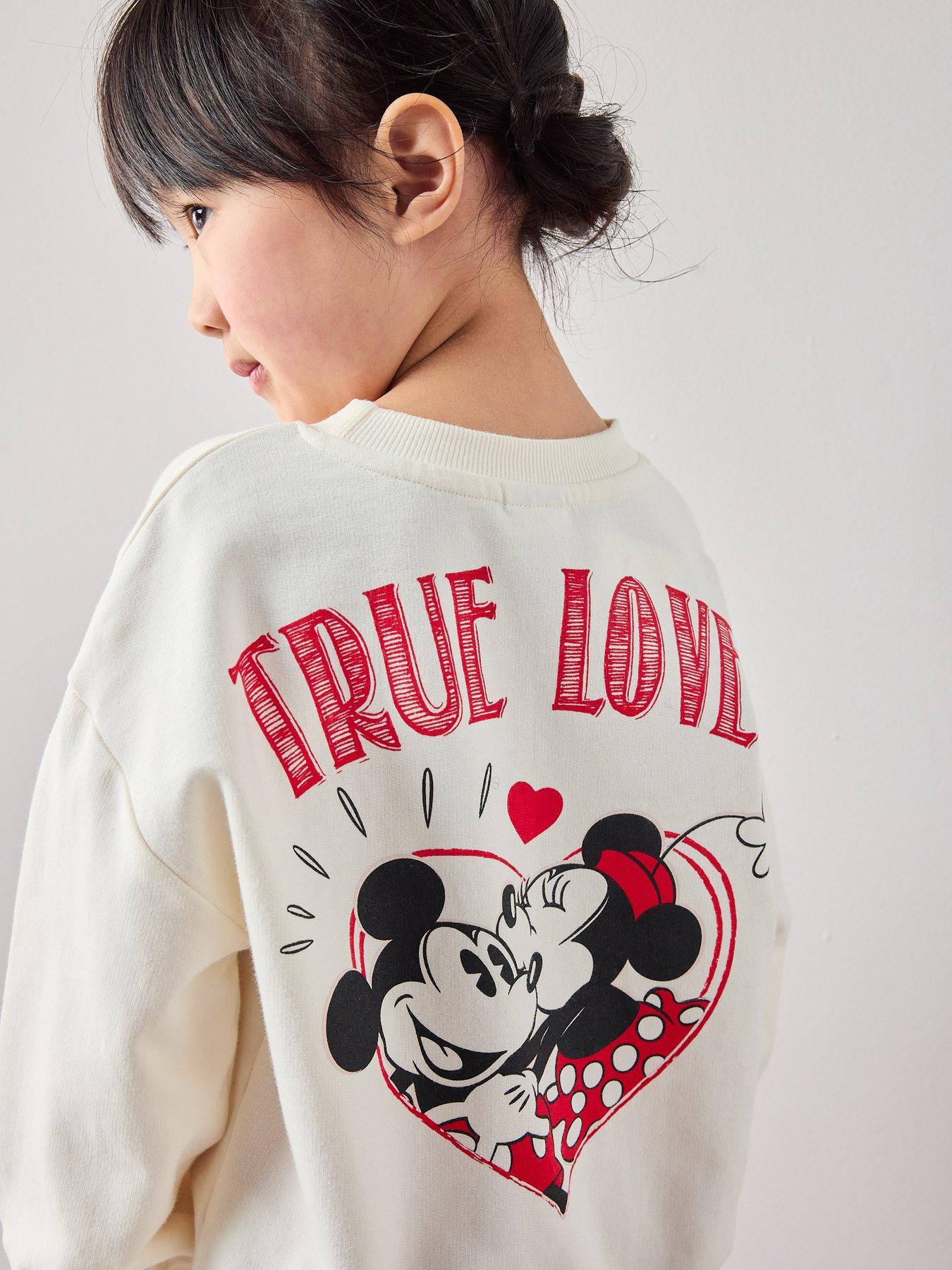 Image 4 of 6 of The Very Collection Minnie Heart Sweat Legging Set