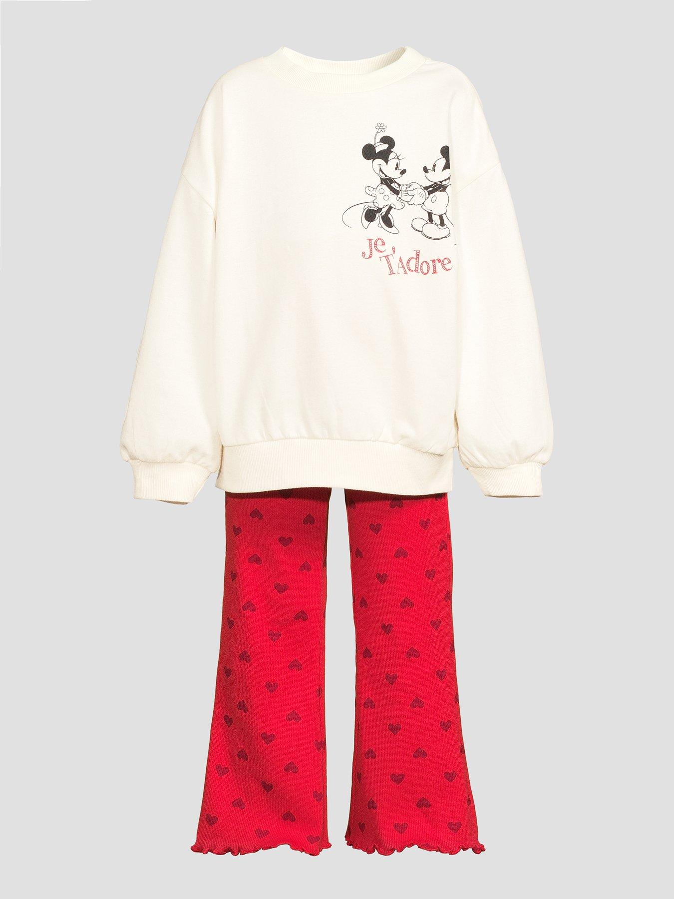 Image 6 of 6 of The Very Collection Minnie Heart Sweat Legging Set