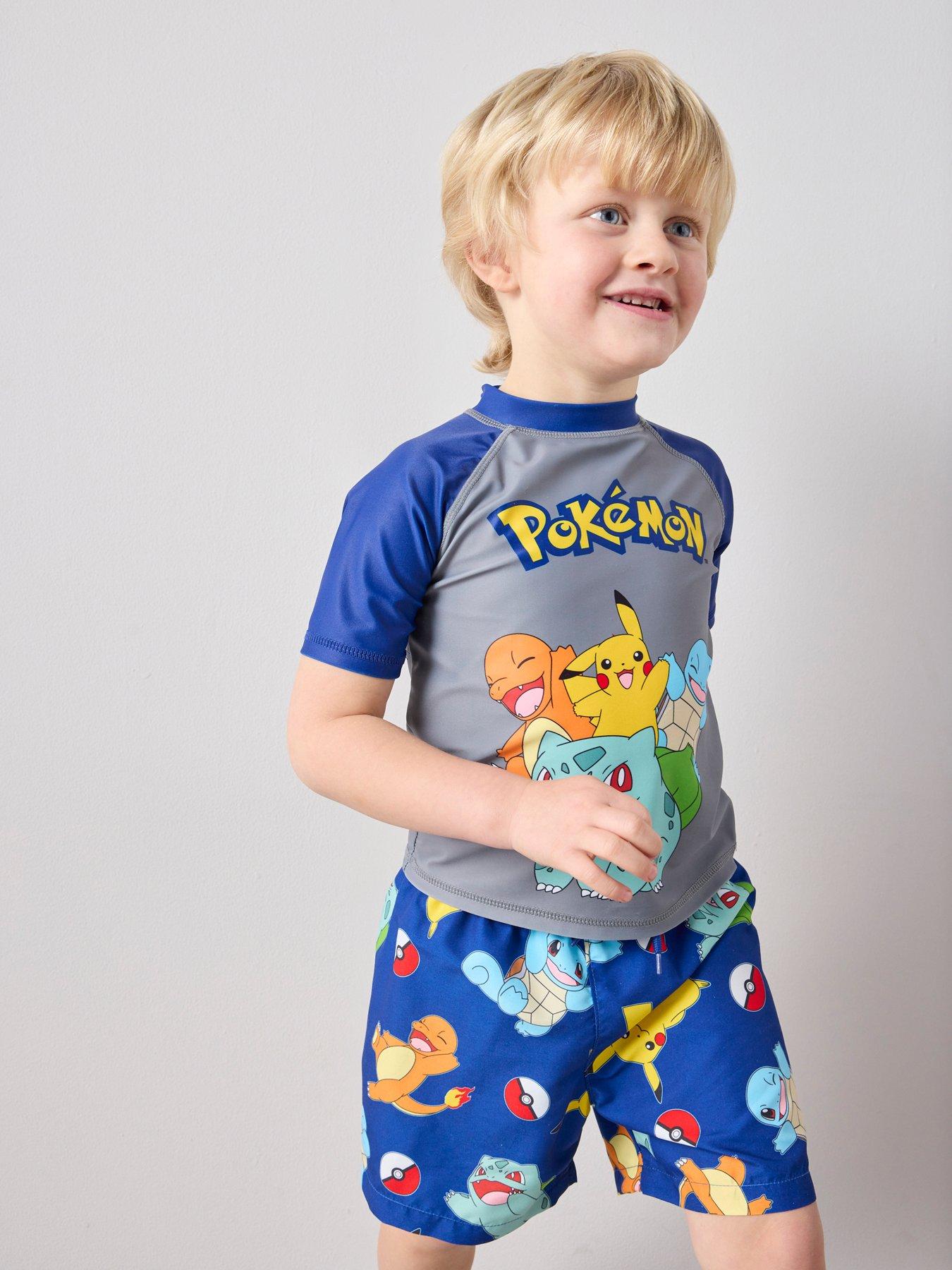 the-very-collection-pokemon-rash-vest-and-swim-short-set-bluegrey