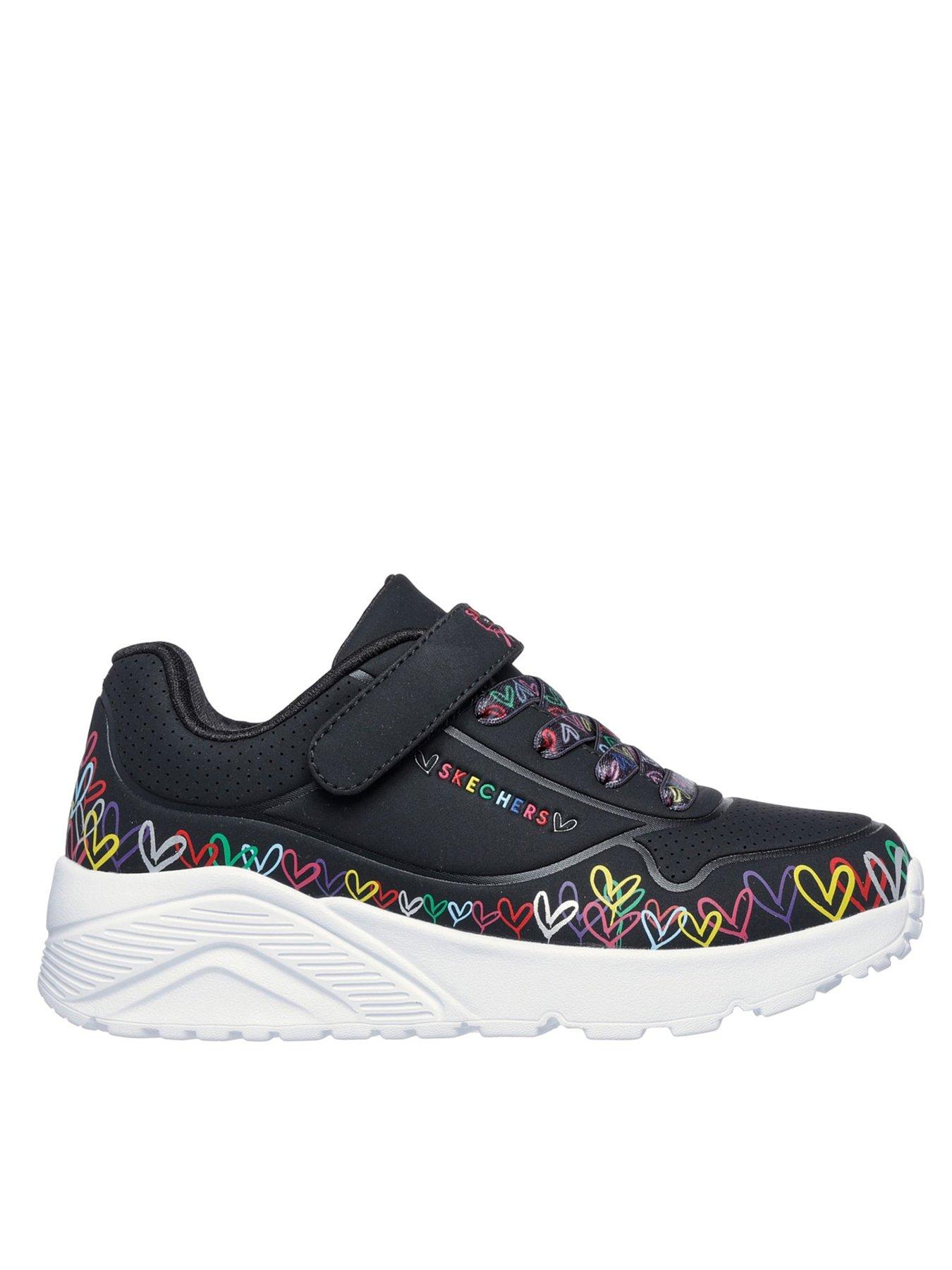 skechers-goldcrown-heart-print-gore-amp-strap-sneaker