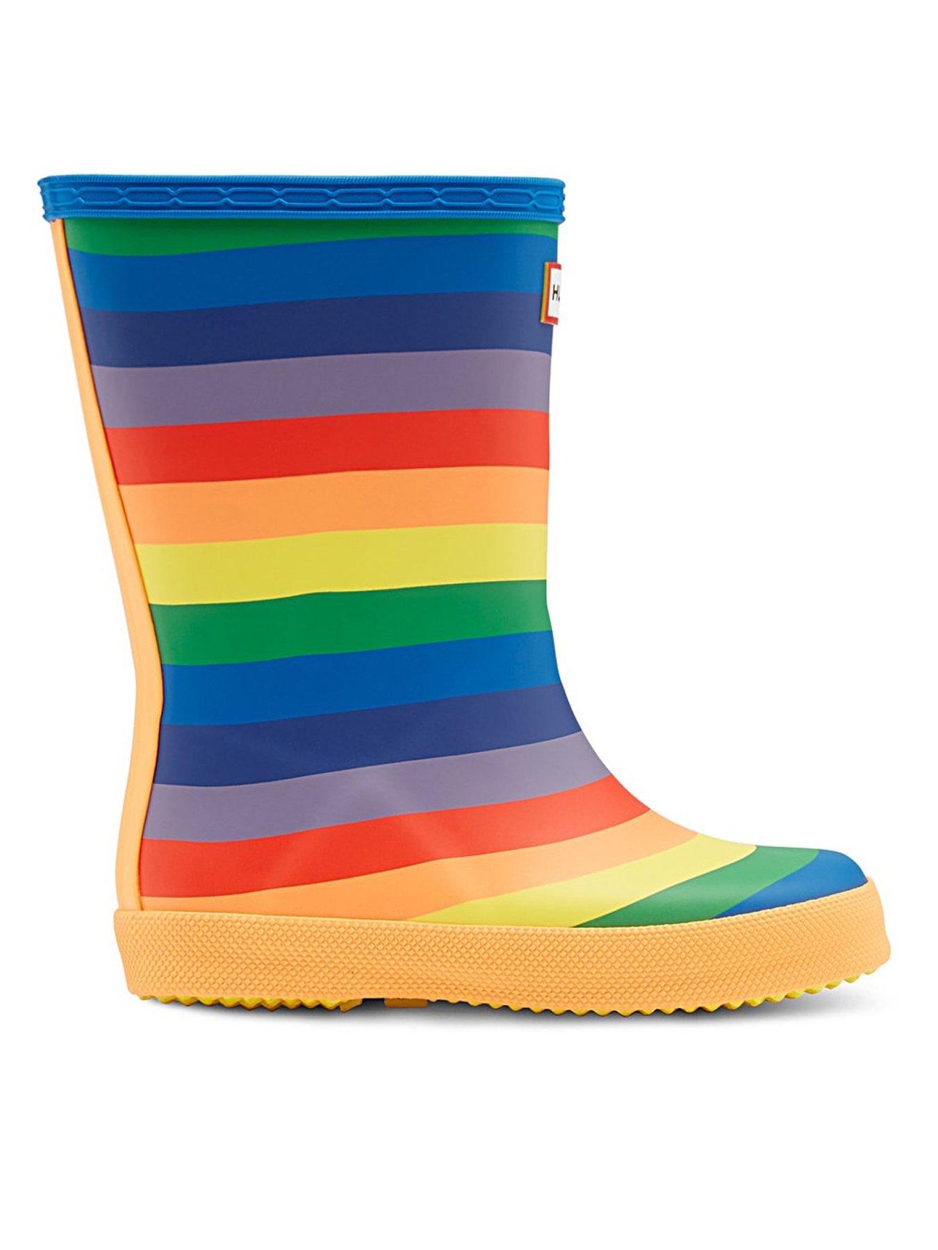 Hunter Kids First Rainbow Boot
