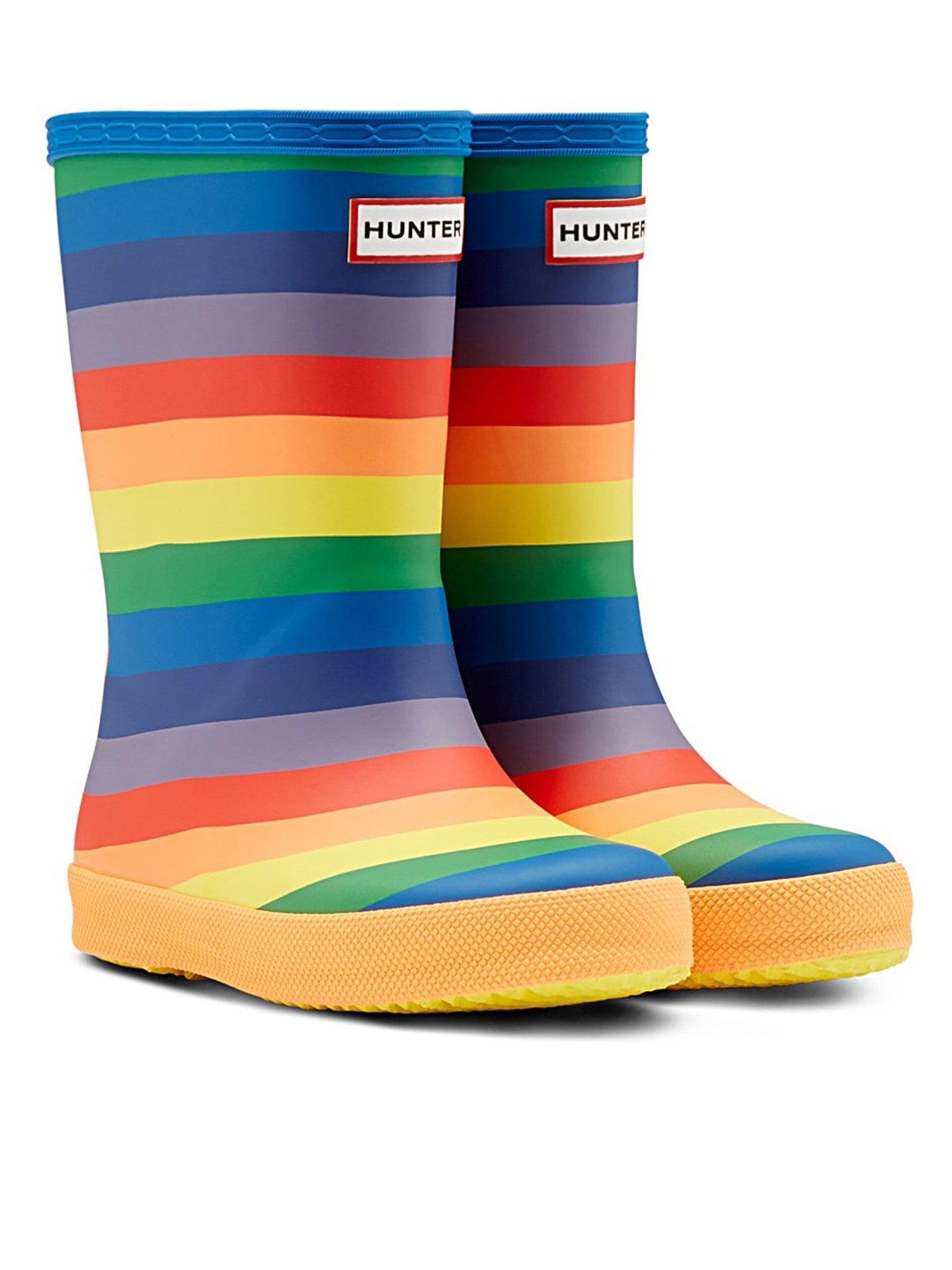 hunter-kids-first-rainbow-bootstillFront