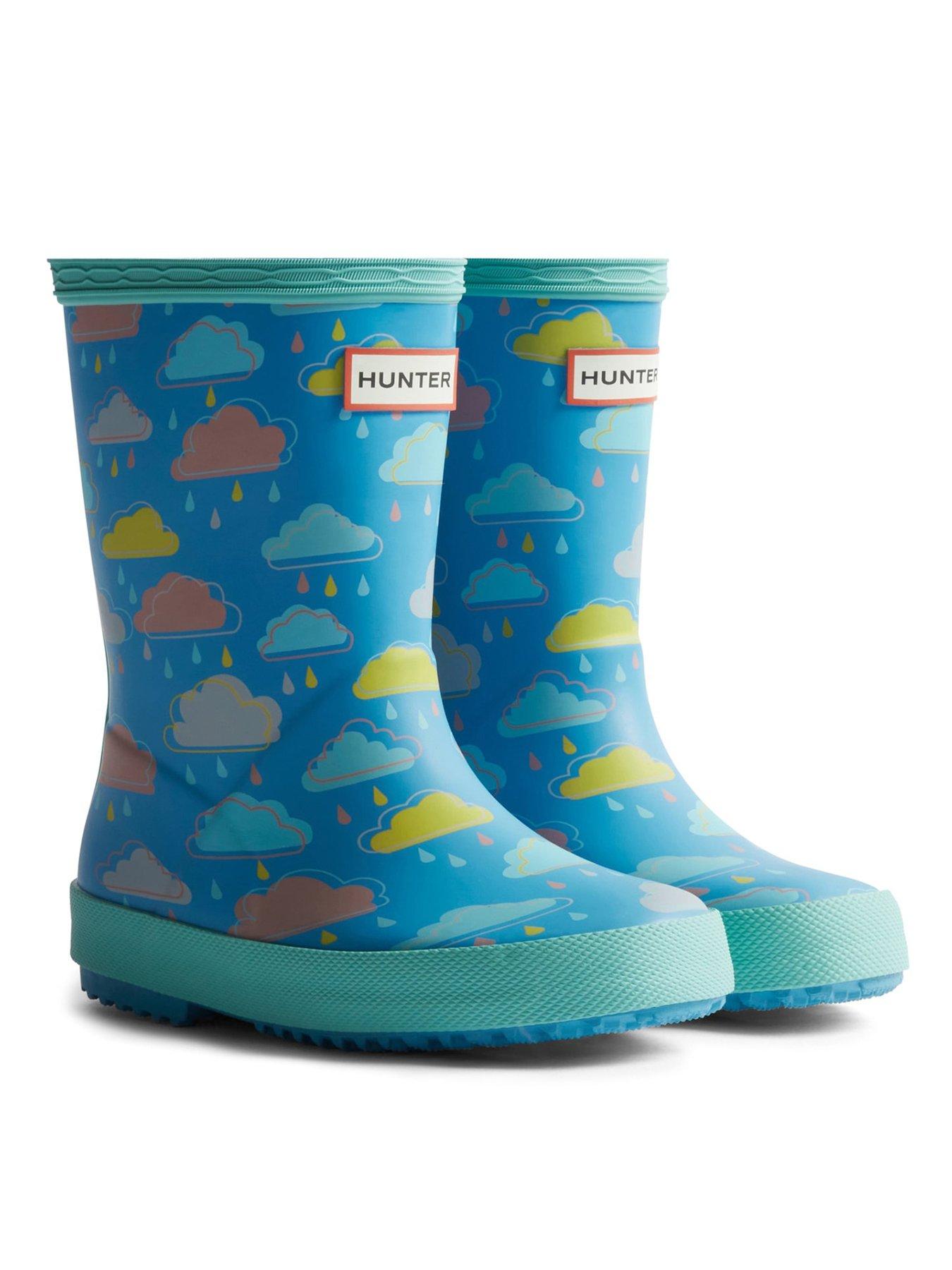 hunter-kids-first-rain-cloud-print-bootstillFront