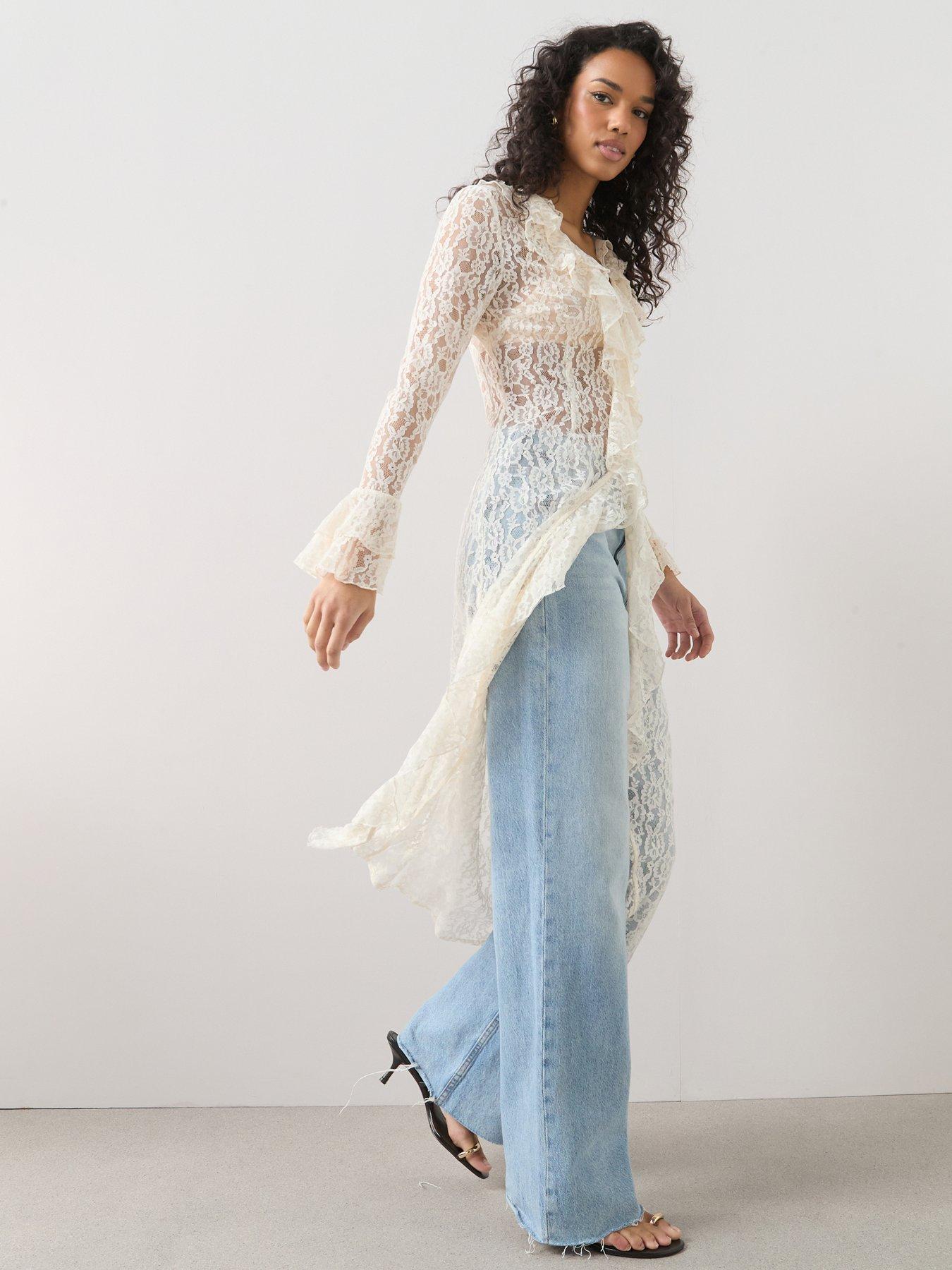 the-very-collection-ruffle-lace-maxi-blouse-whitefront