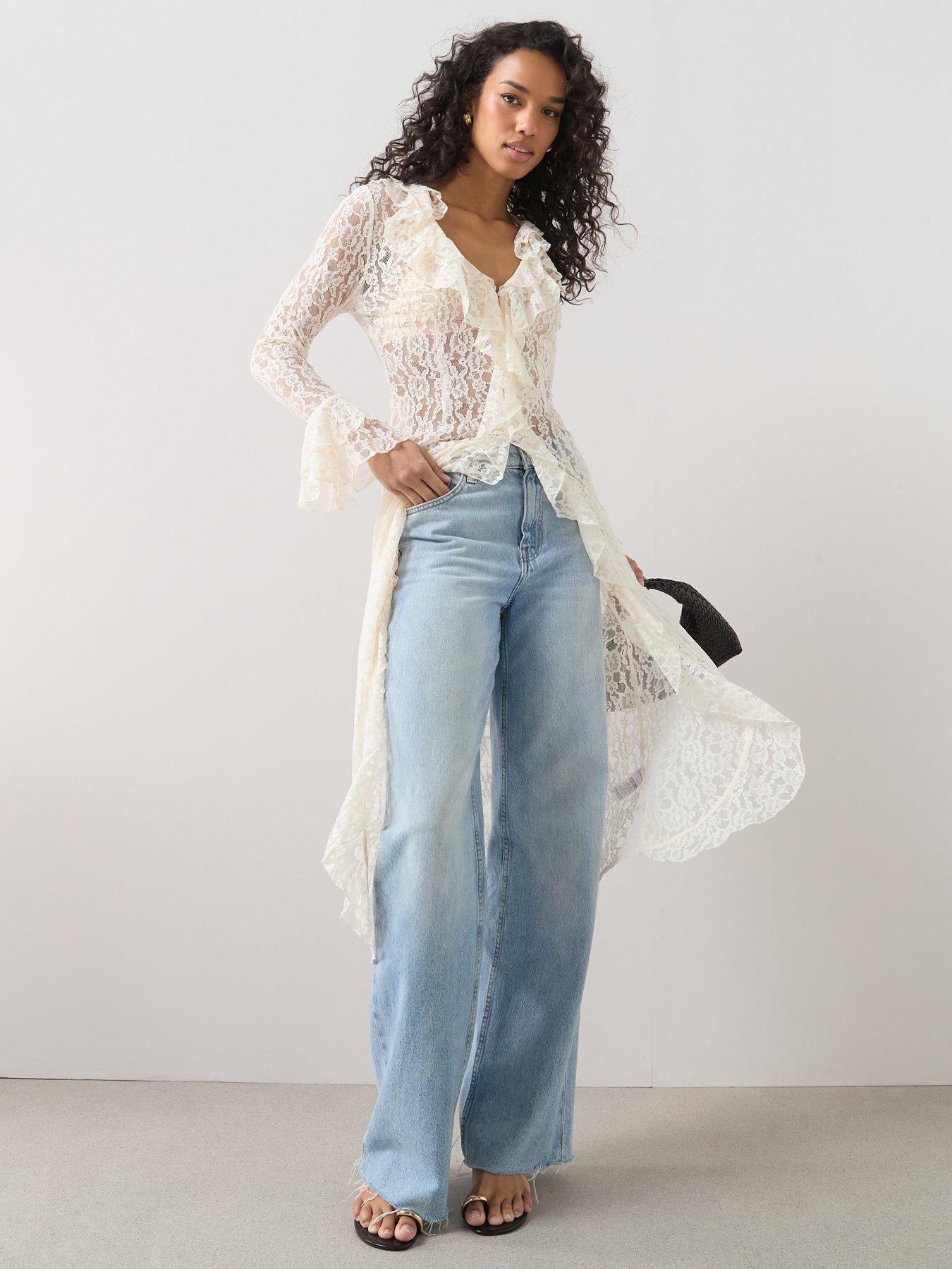 the-very-collection-ruffle-lace-maxi-blouse-whitedetail