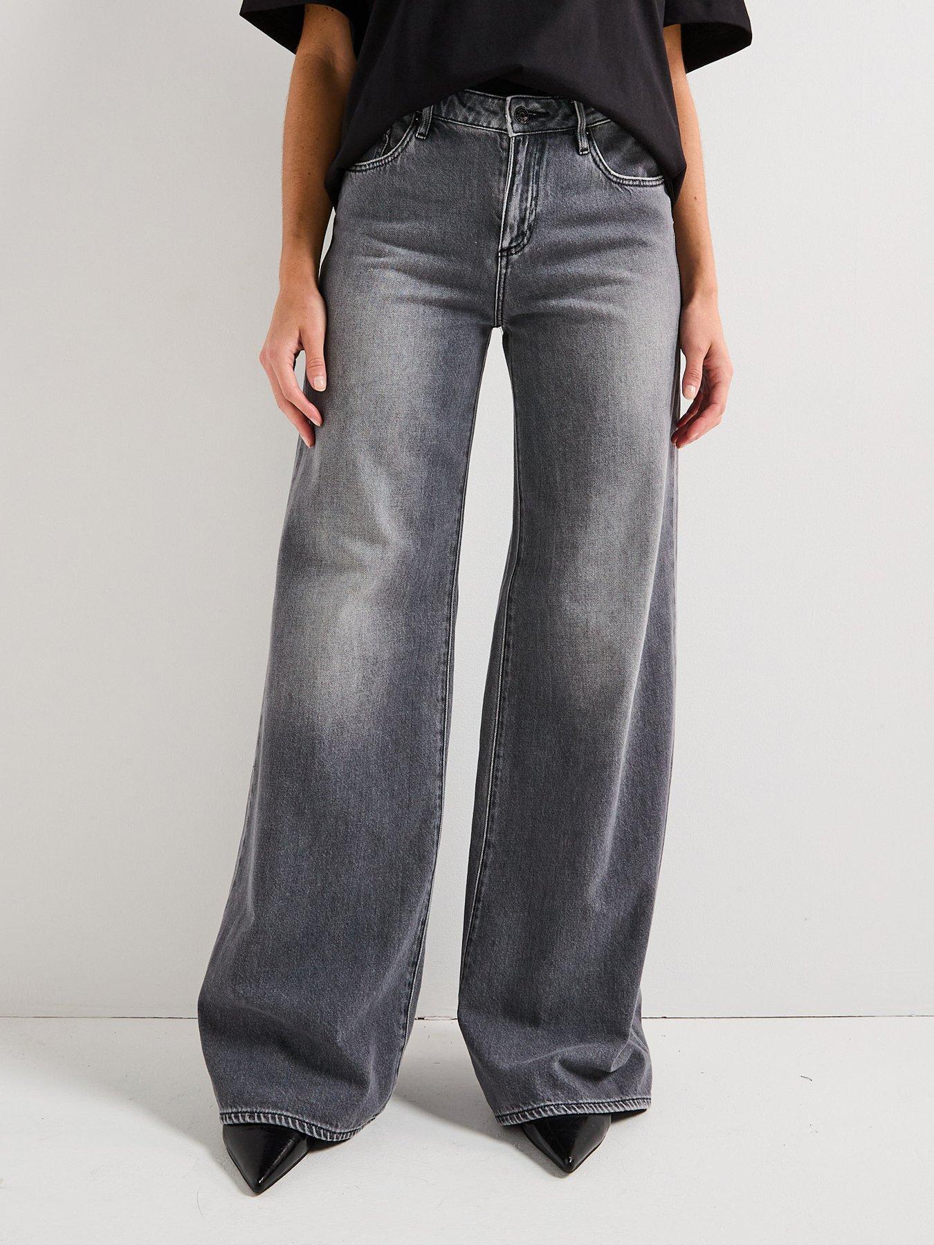 Armani Exchange 5 Pocket Jeans - Grey