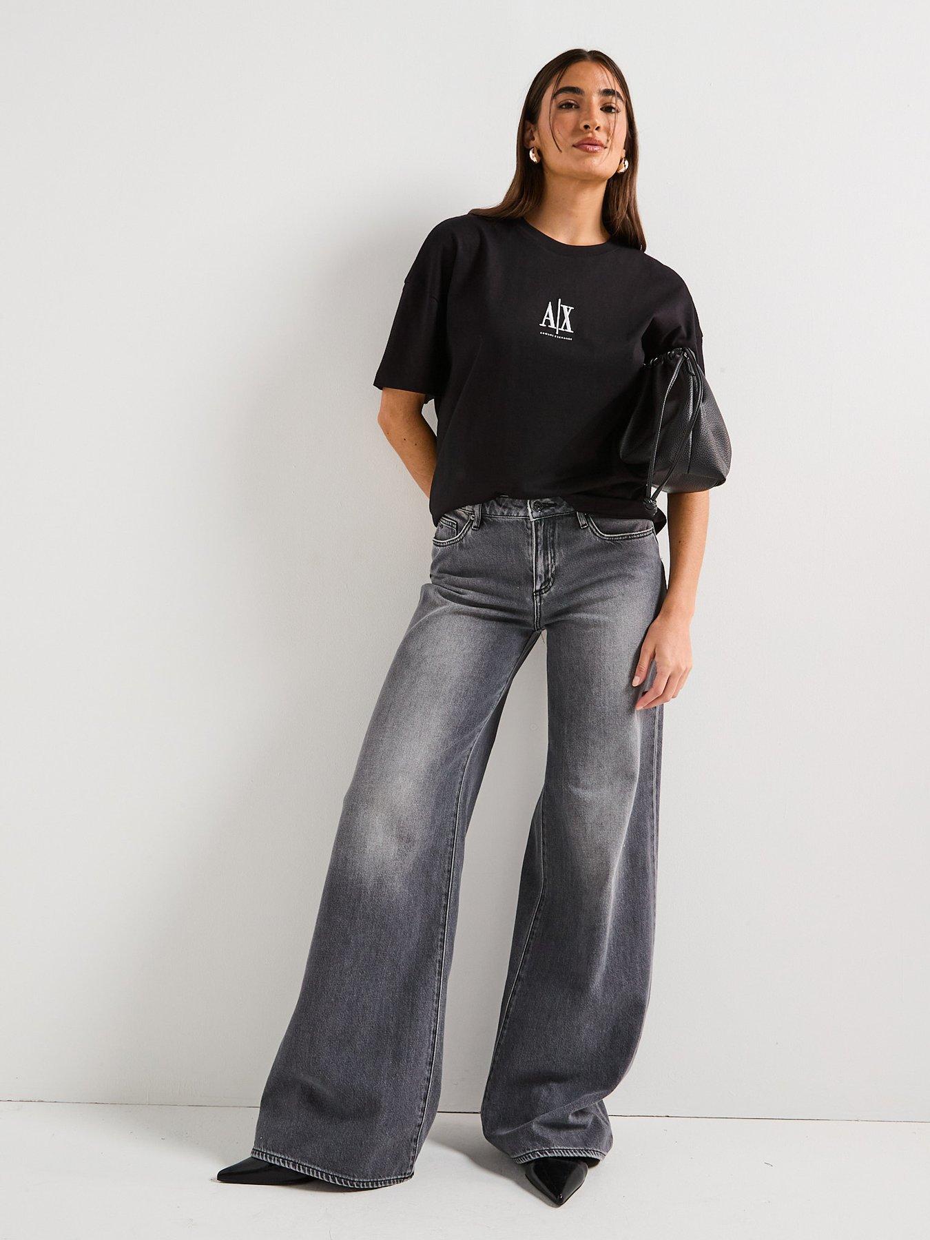 Image 3 of 6 of Armani Exchange 5 Pocket Jeans - Grey