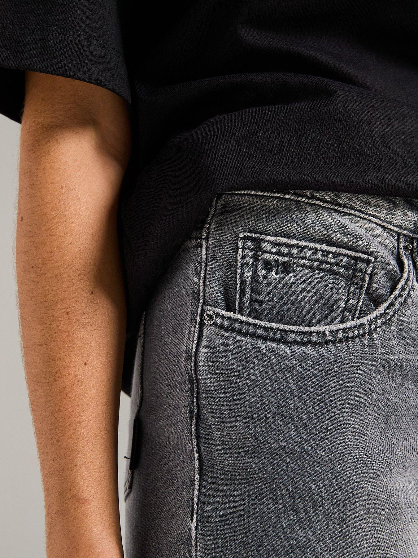Image 6 of 6 of Armani Exchange 5 Pocket Jeans - Grey