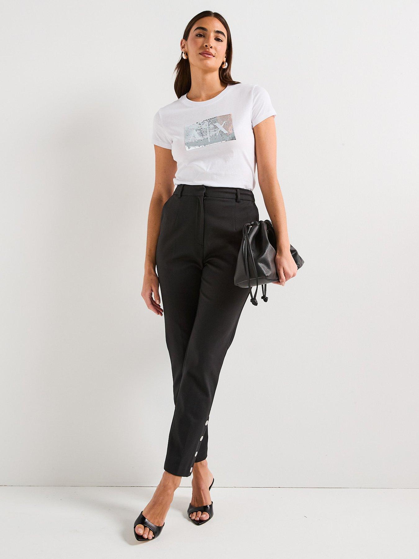 Image 3 of 6 of Armani Exchange T-Shirt - White