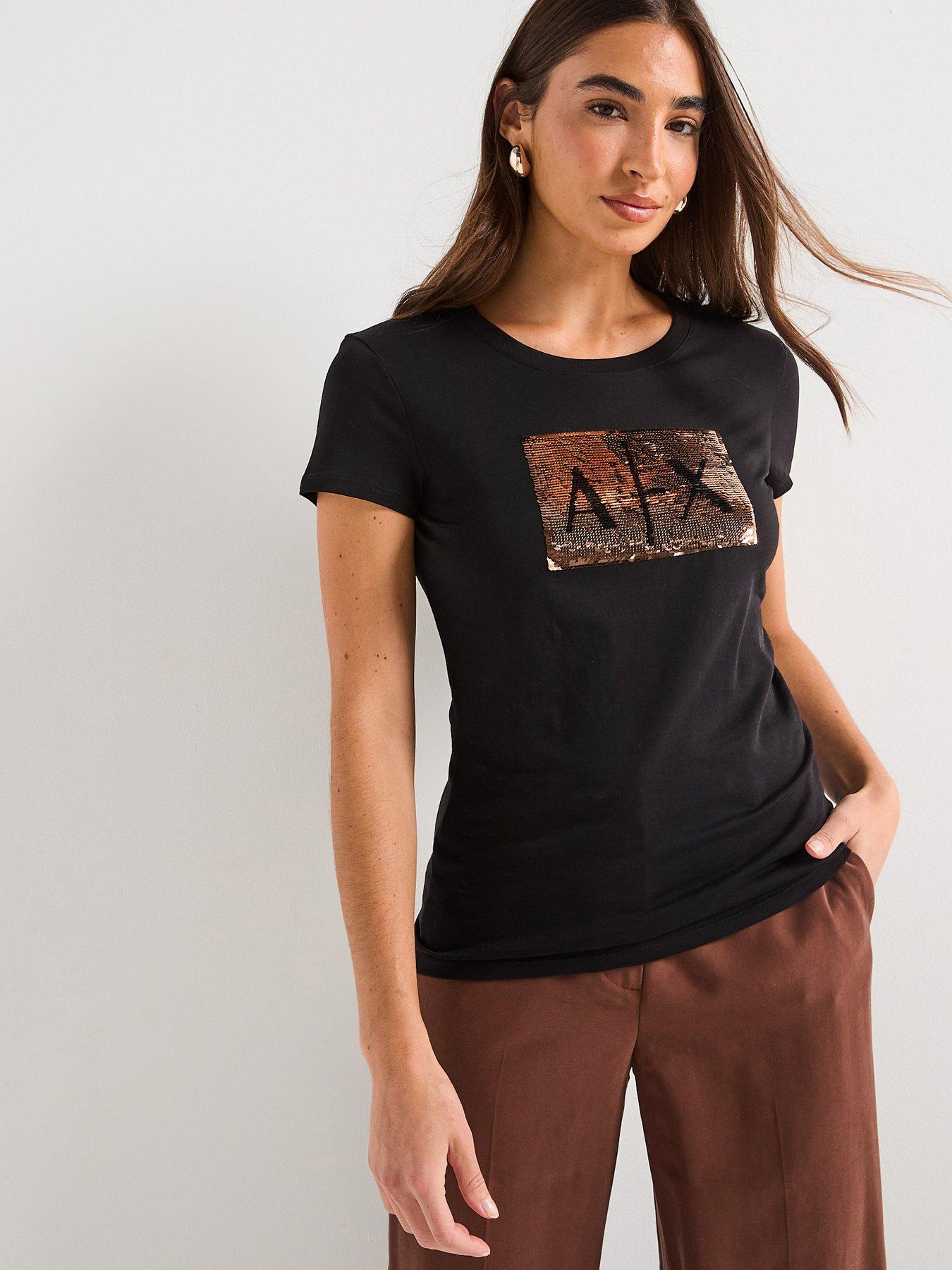 Armani Exchange T-Shirt - Black