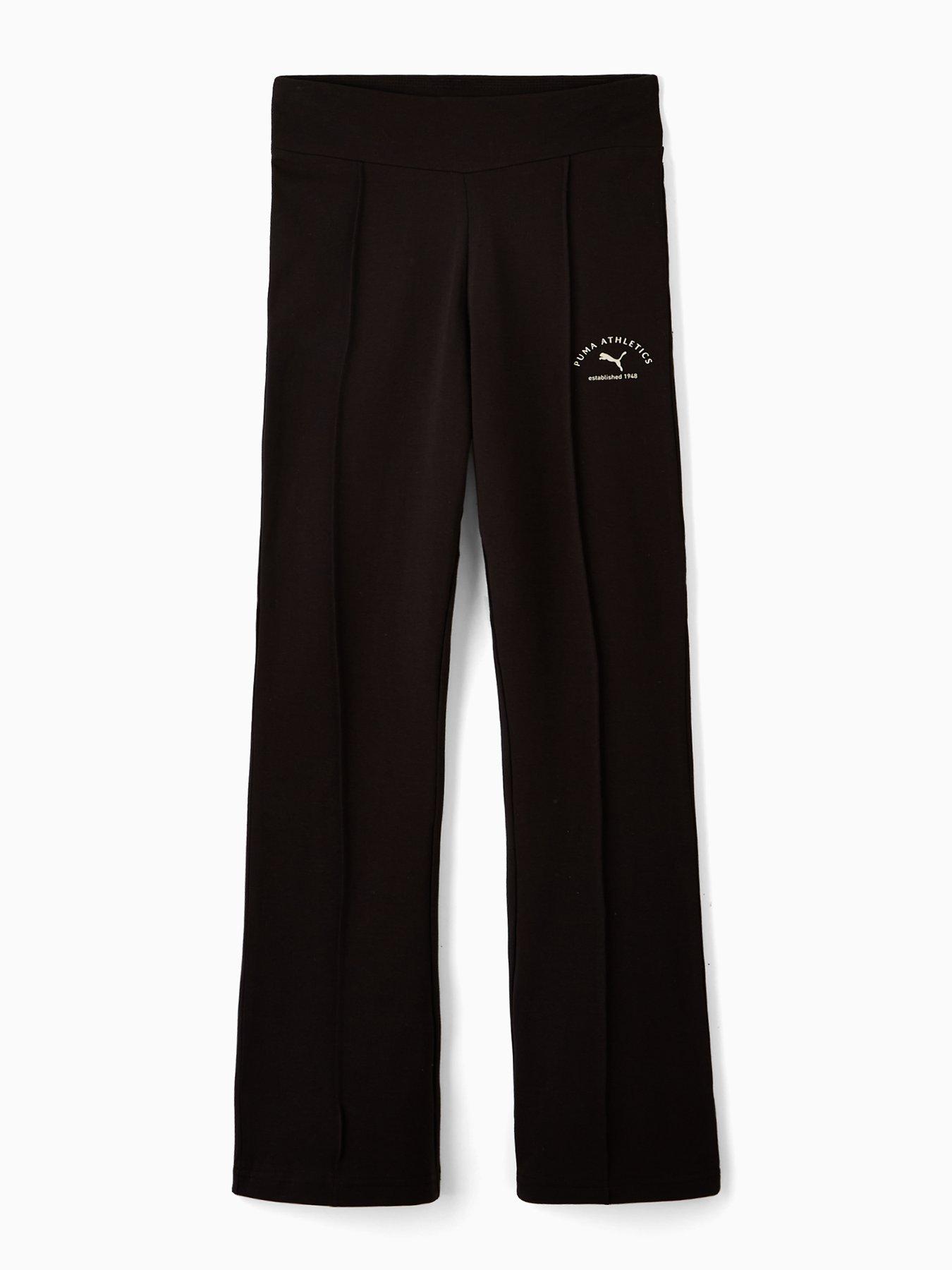 puma-junior-girls-class-high-waist-flared-leggings-g-black