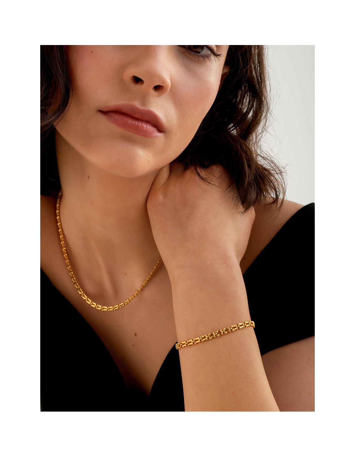 katie-loxton-grecian-link-bracelet-gold-coated-18cm-3cm-extender