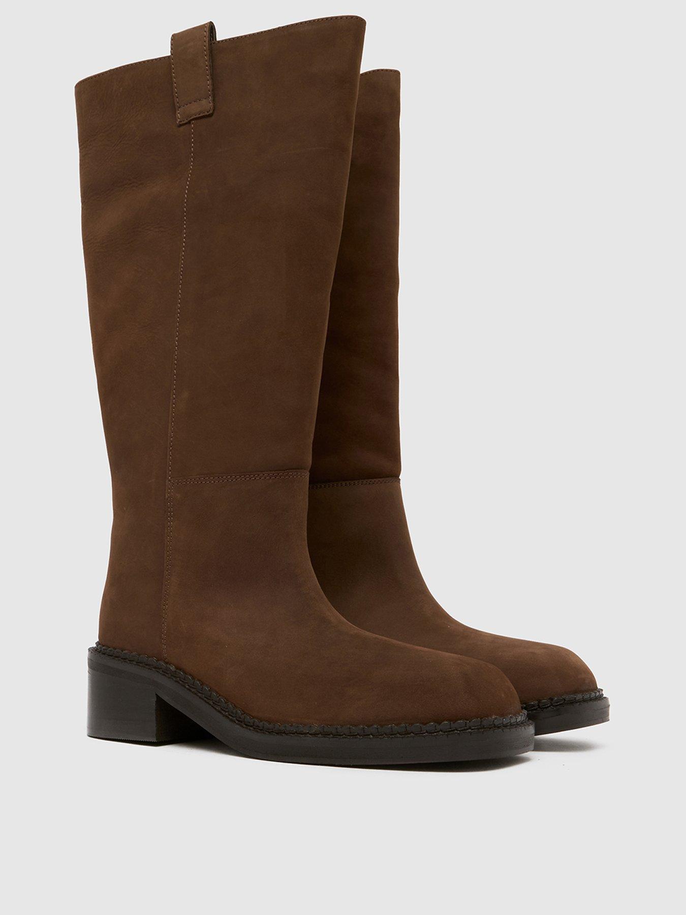 schuh-doria-chunky-pull-on-suede-boot-brownstillFront