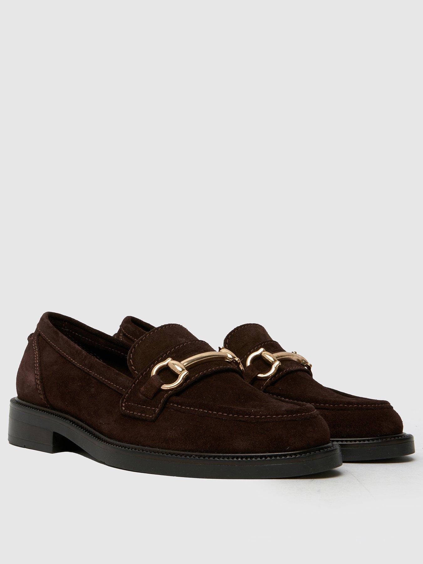 Image 2 of 4 of Schuh Lori Leather Snaffle Loafer - Brown