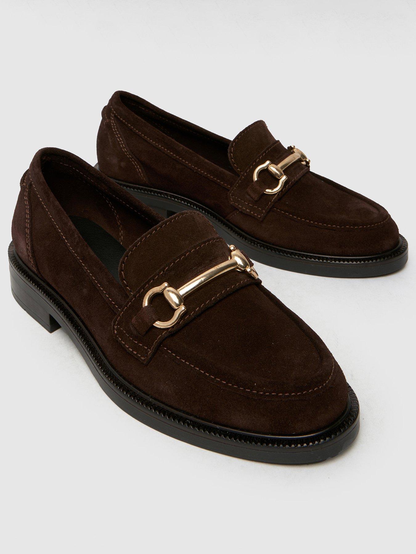 Image 3 of 4 of Schuh Lori Leather Snaffle Loafer - Brown