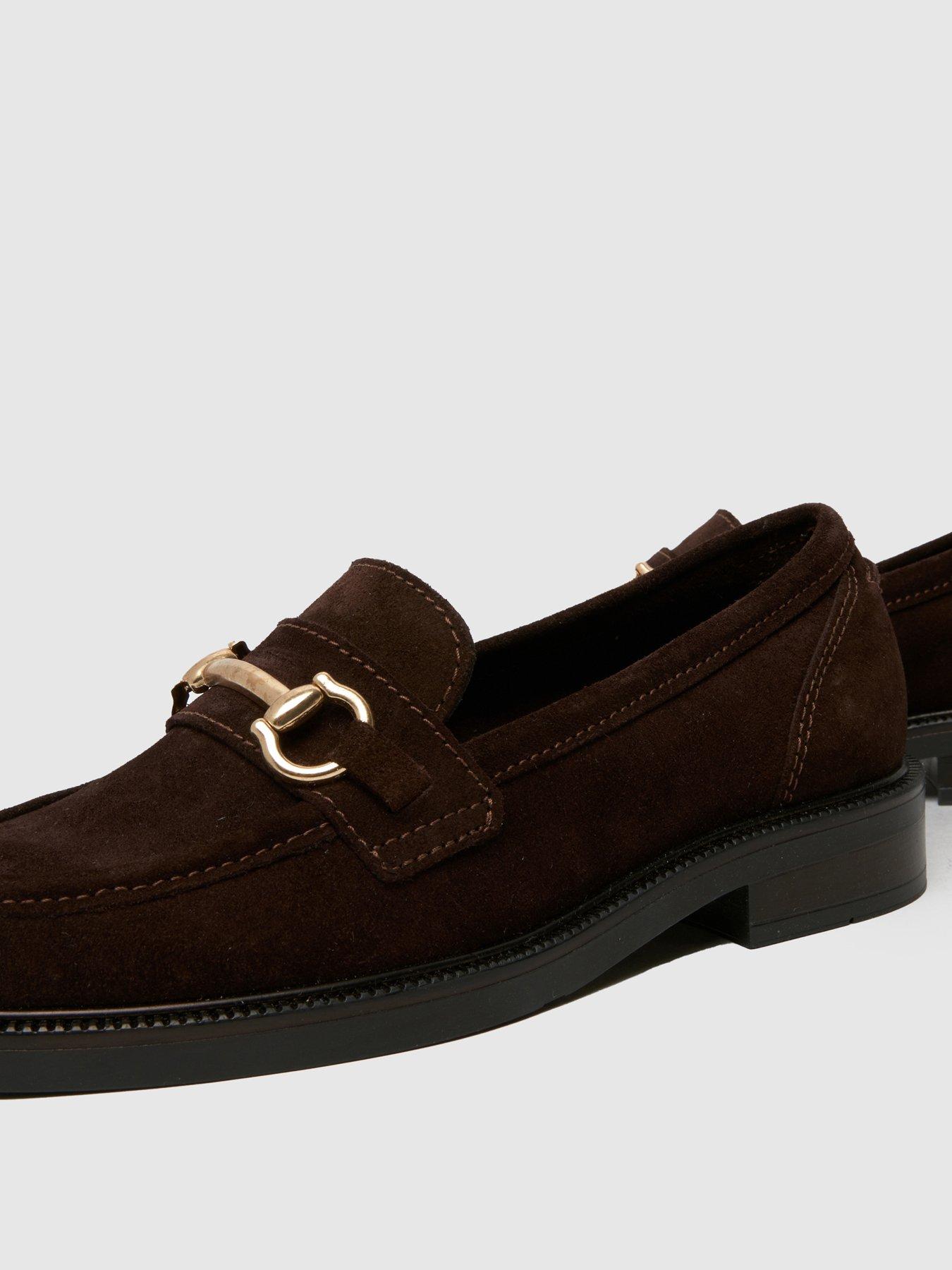 Image 4 of 4 of Schuh Lori Leather Snaffle Loafer - Brown
