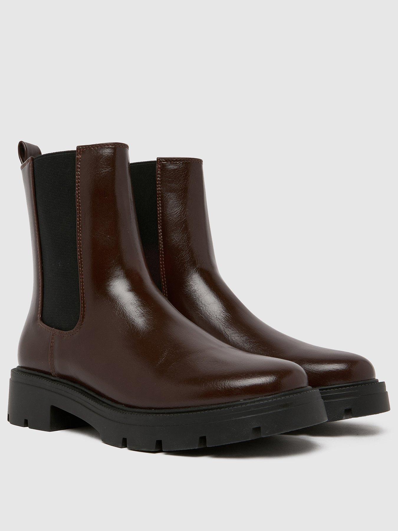 Image 2 of 4 of Schuh Abbie Chelsea Boot - Brown